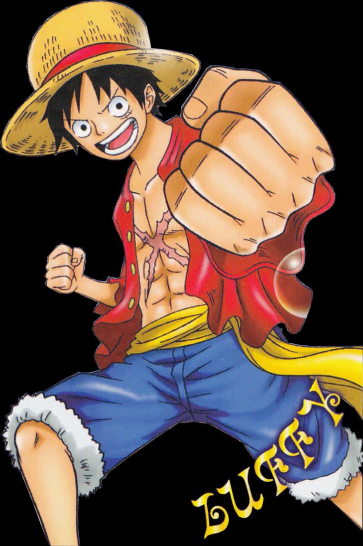 729x1096 Download One Piece Luffy Punch Wallpaper