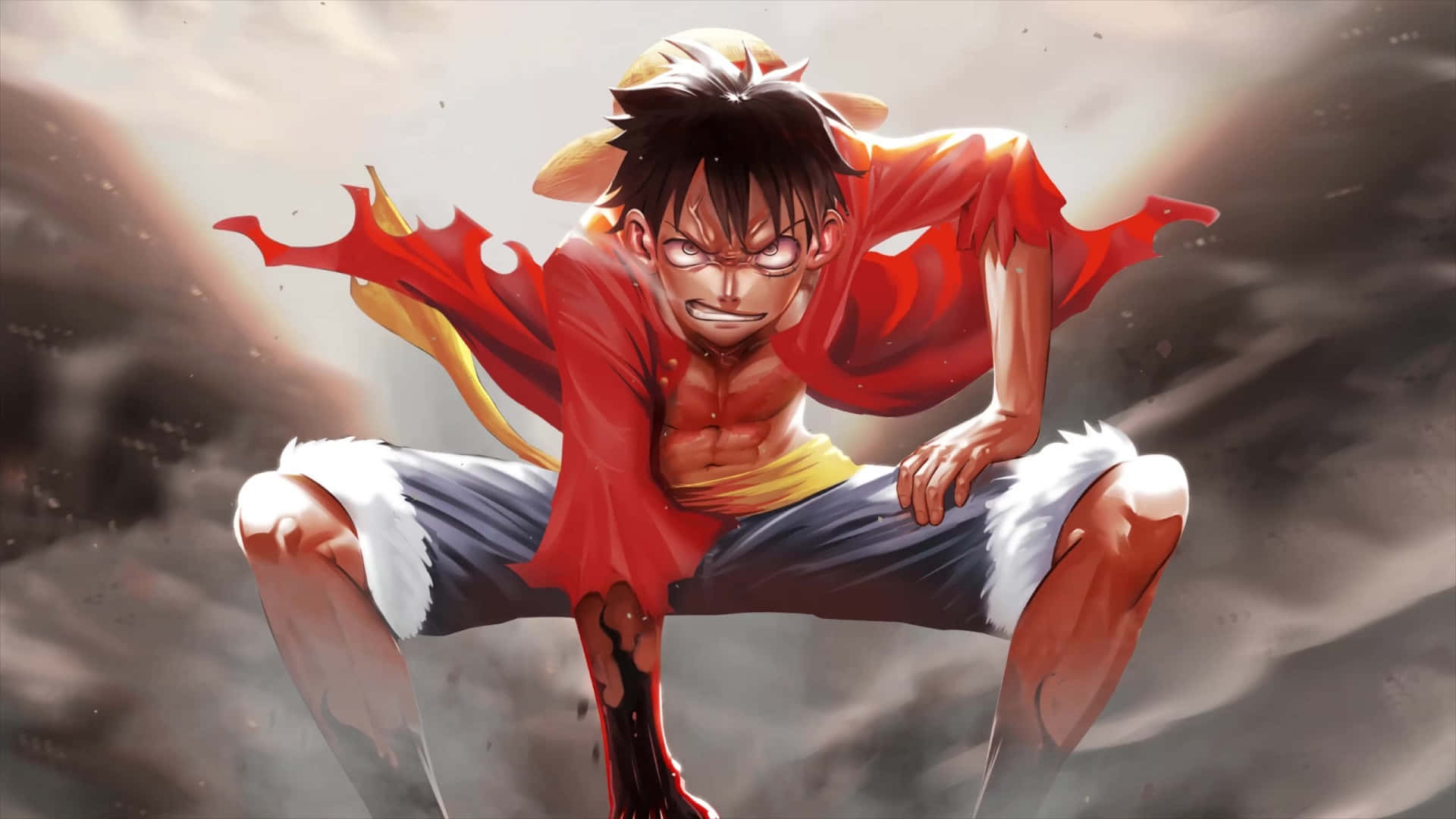 1920x1080 Luffy Fight Wallpaper