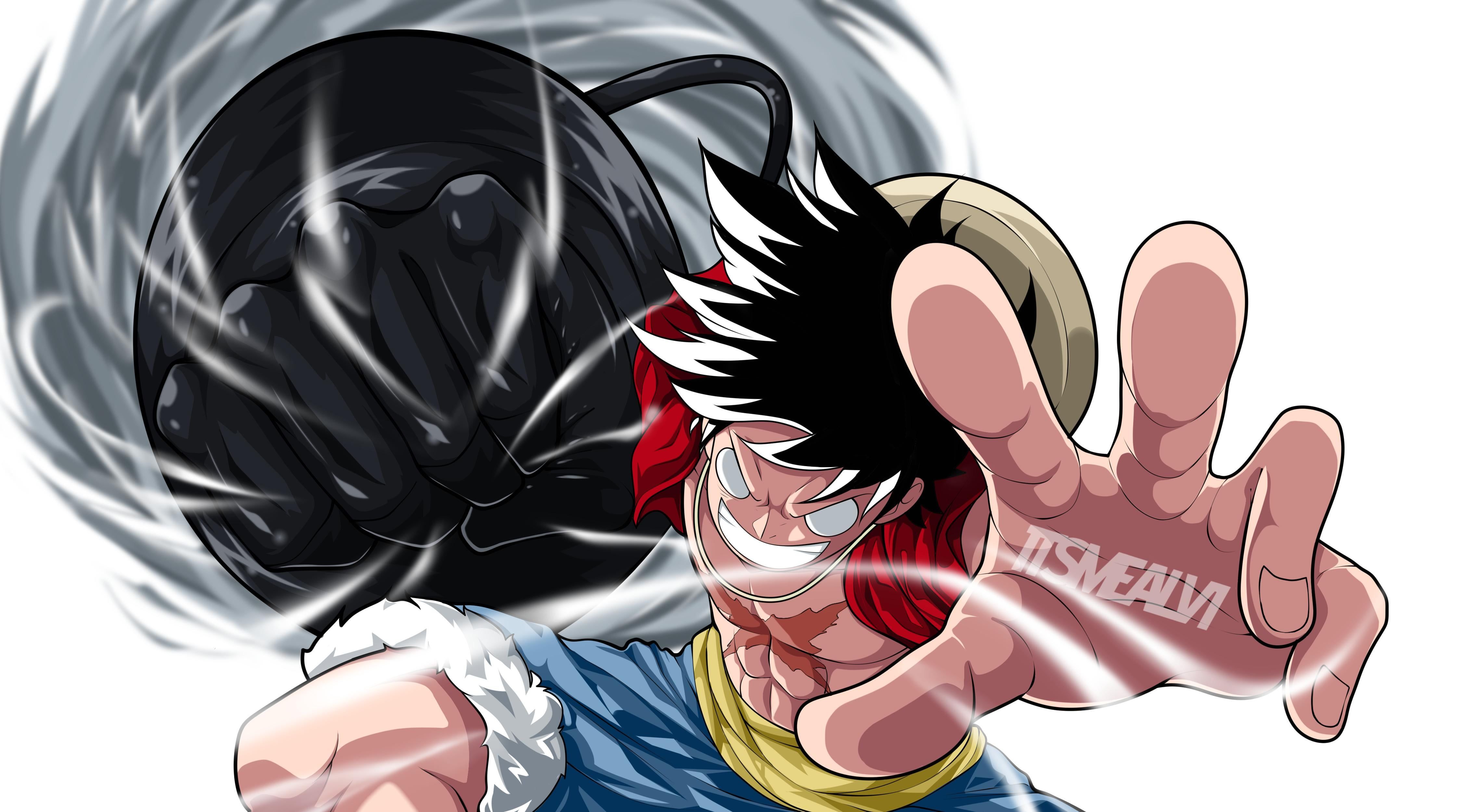 4500x2500 Luffy Want punch you