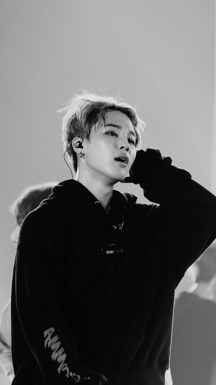 695x1239 Park Jimin Black And White