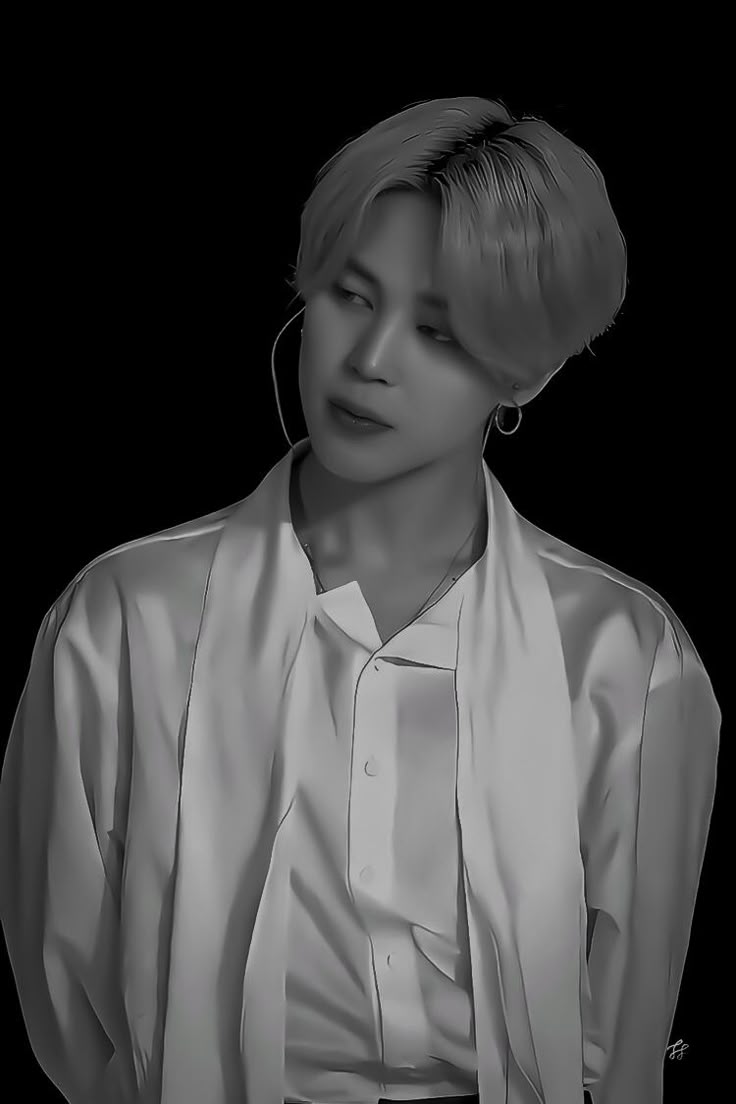 736x1104 Park Jimin. Jimin black and white wallpaper, Bangtan, Photo bts