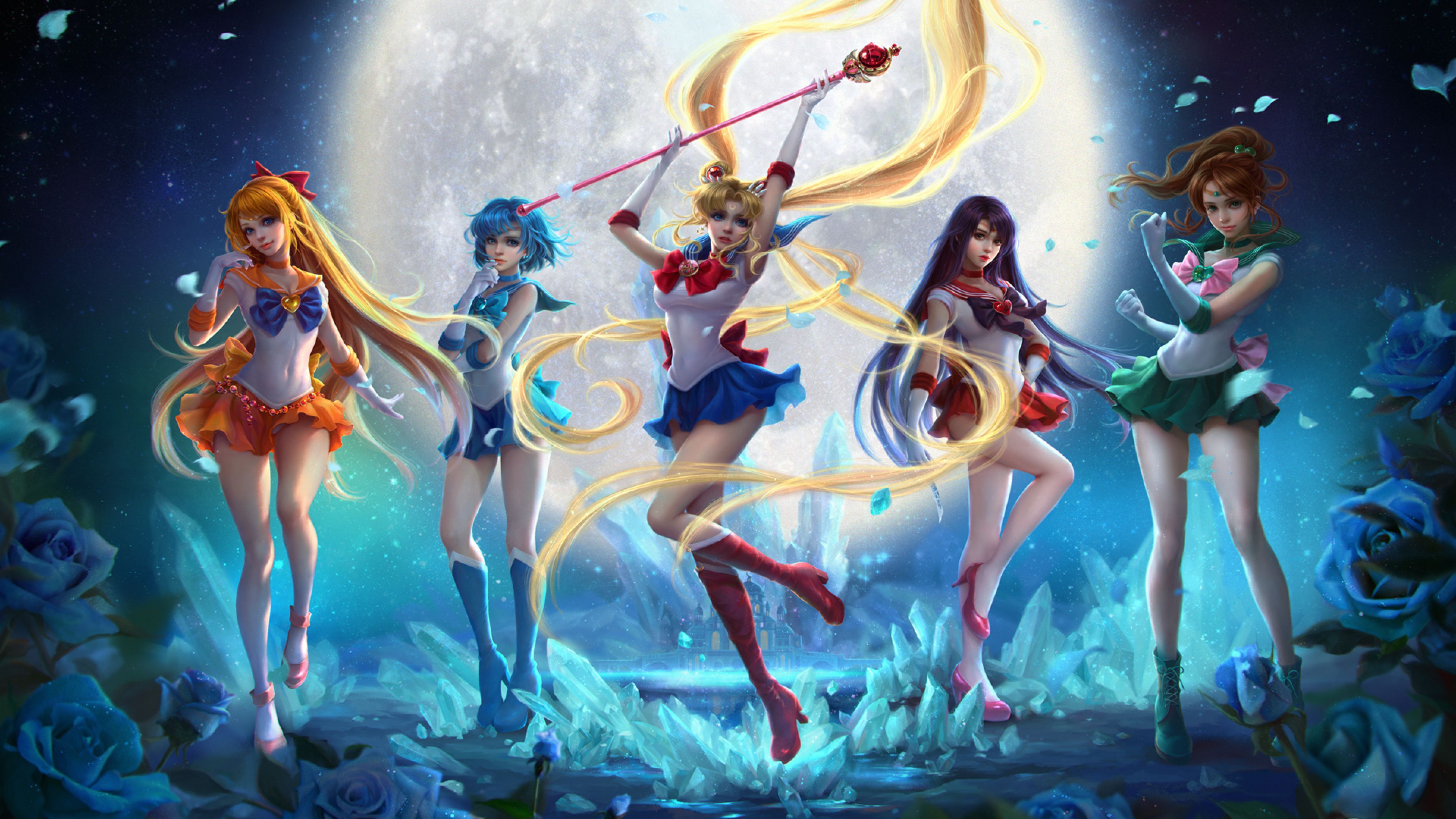 3840x2160 Sailor Moon 4K Wallpaper For PC