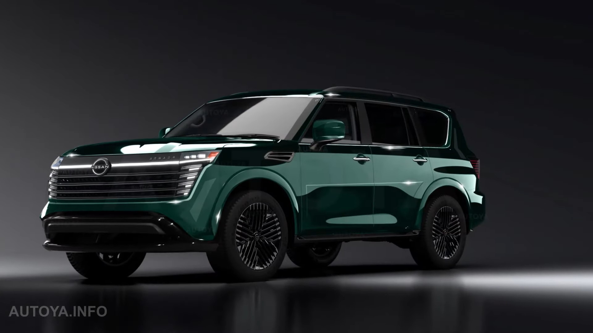 1920x1080 Y63 Next Gen 2024 Nissan Armada Rendered, Feels Ready For A Twin Turbo V6 Lifestyle