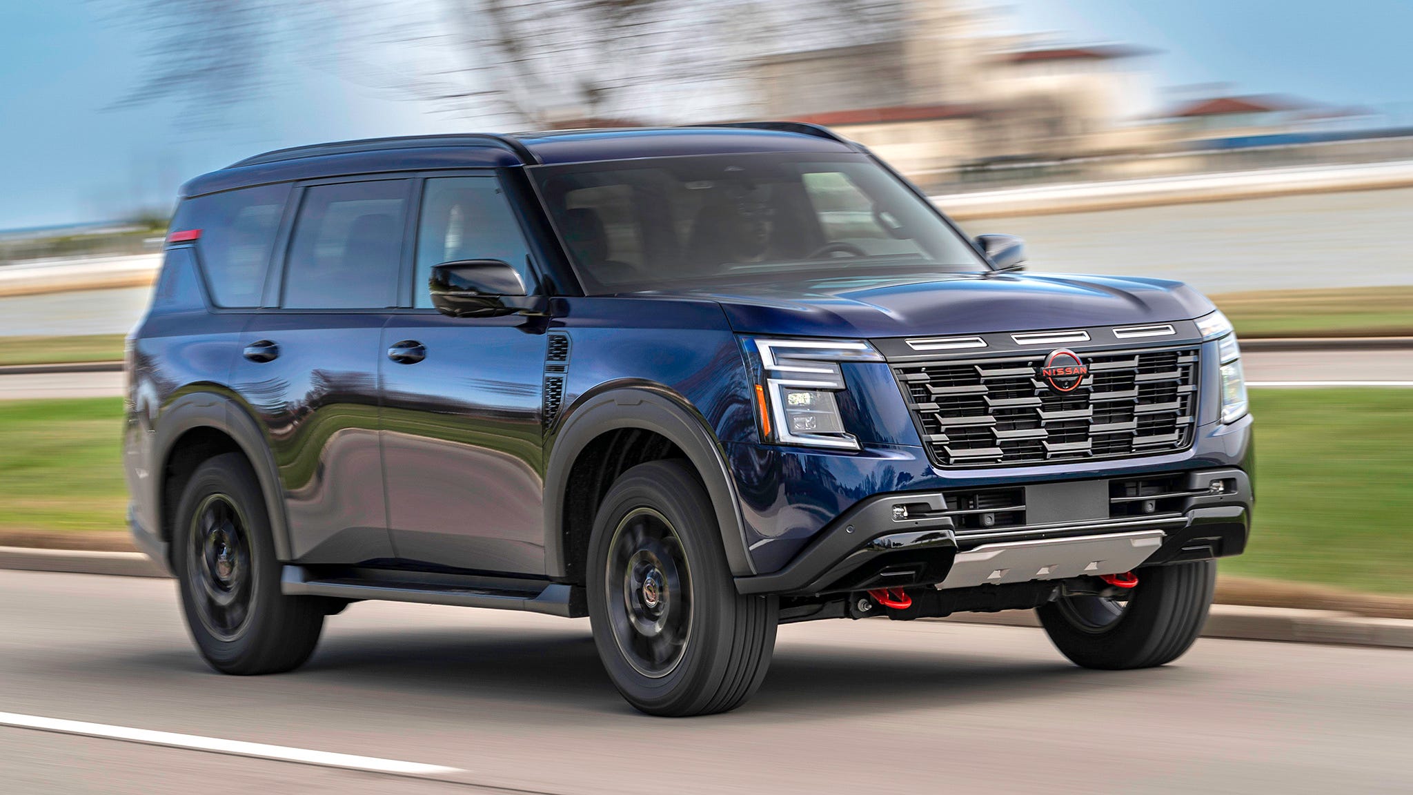 2048x1152 Nissan Armada Pro 4X First Test Review: Good News Bad News