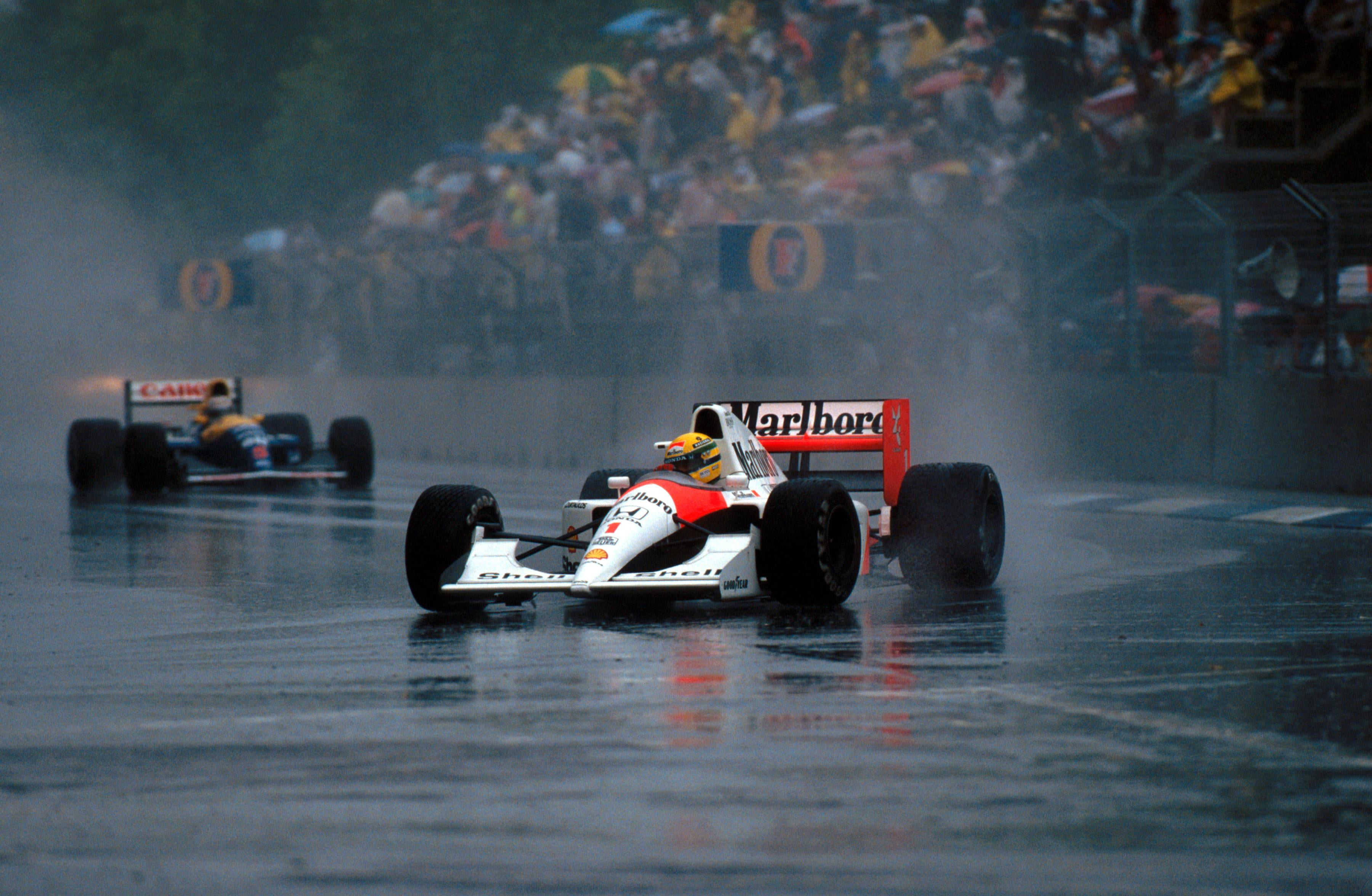 3601x2352 Free download. HD wallpaper: Formula McLaren, Mclaren Mp Marlboro, Ayrton Senna, helmet