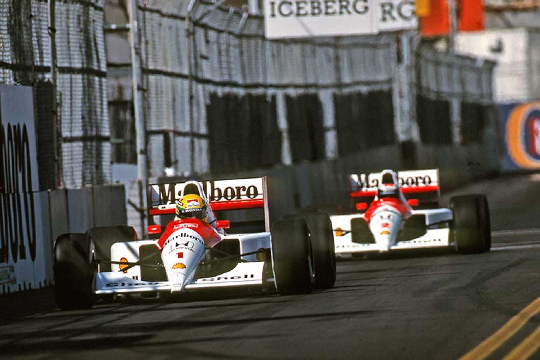 1100x733 The rival who greatly inspired me｜Ayrton Senna｜Motorsports｜Honda Global Corporate Website