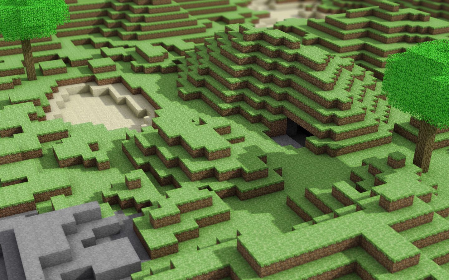 1440x900 Minecraft Wallpaperx900
