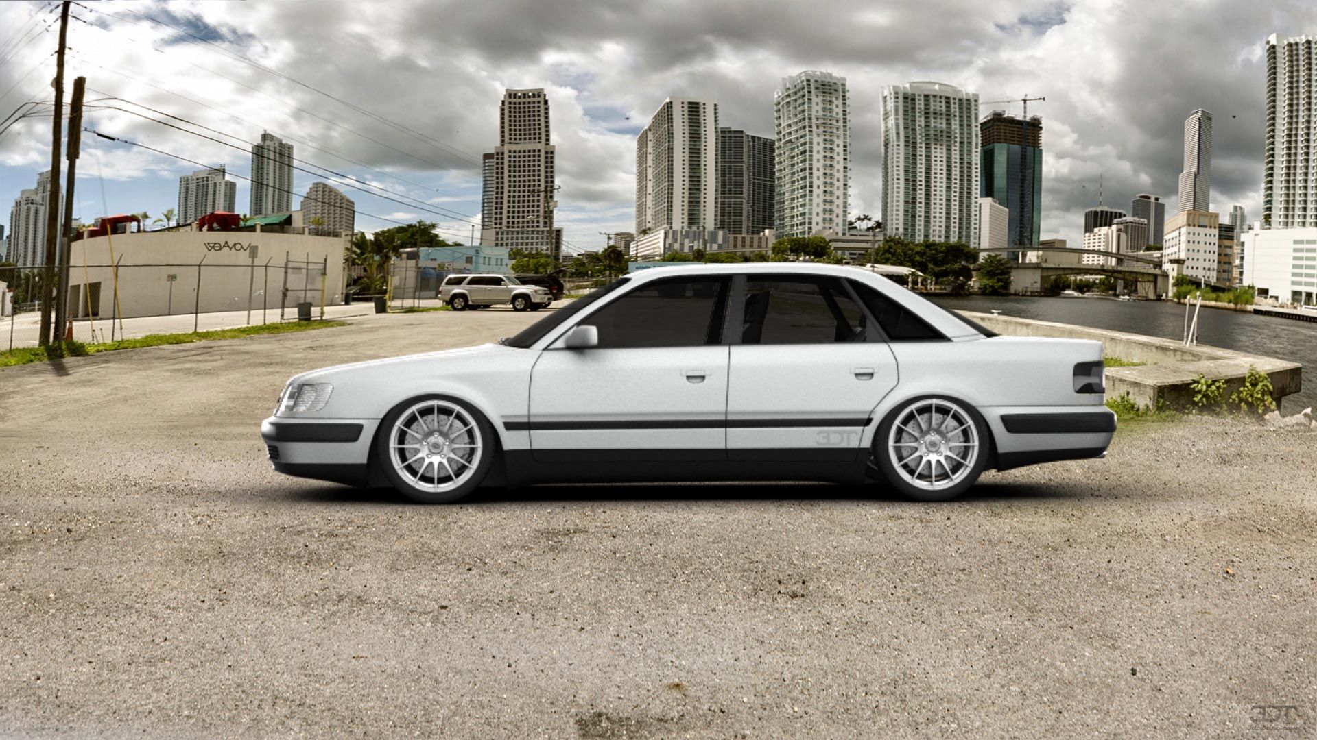 1920x1080 Custom Audi 100 1991 Sedan