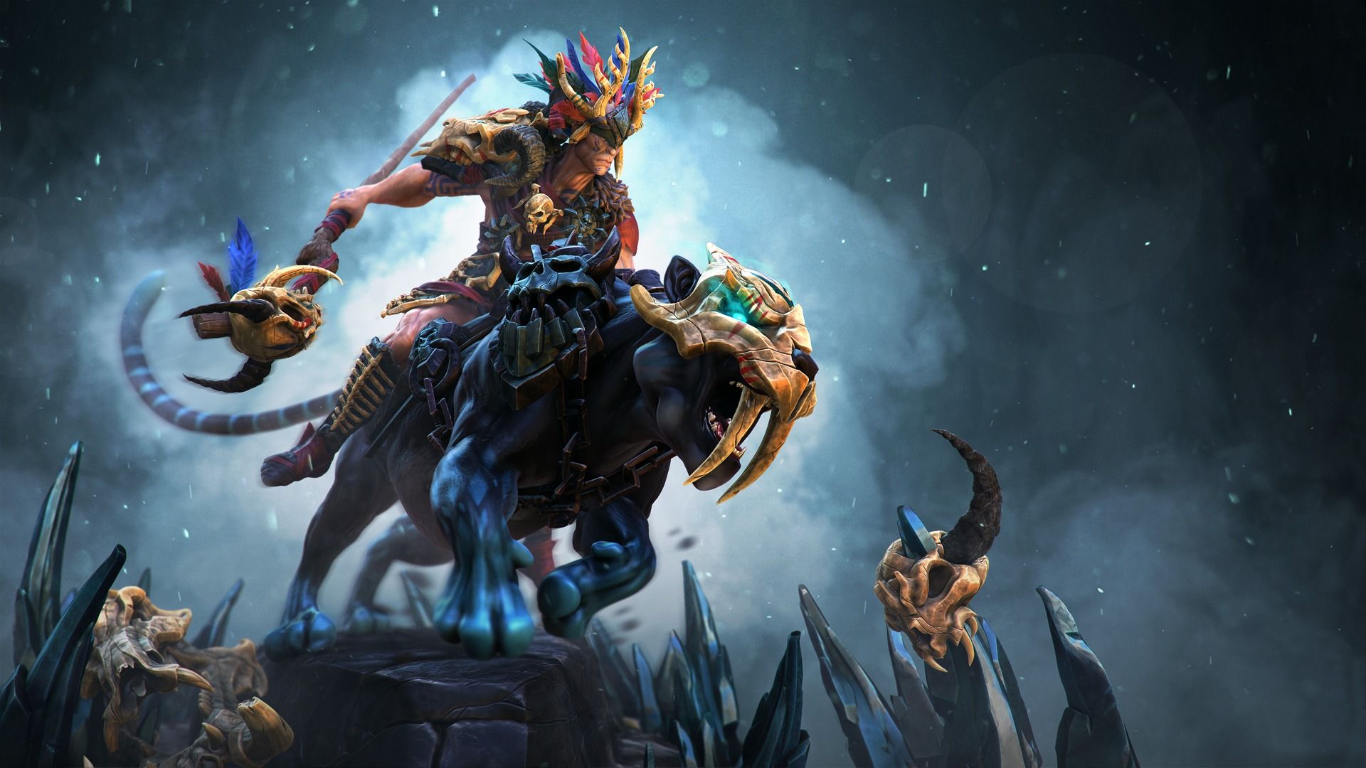 1920x1080 WoW Shaman Wallpaper