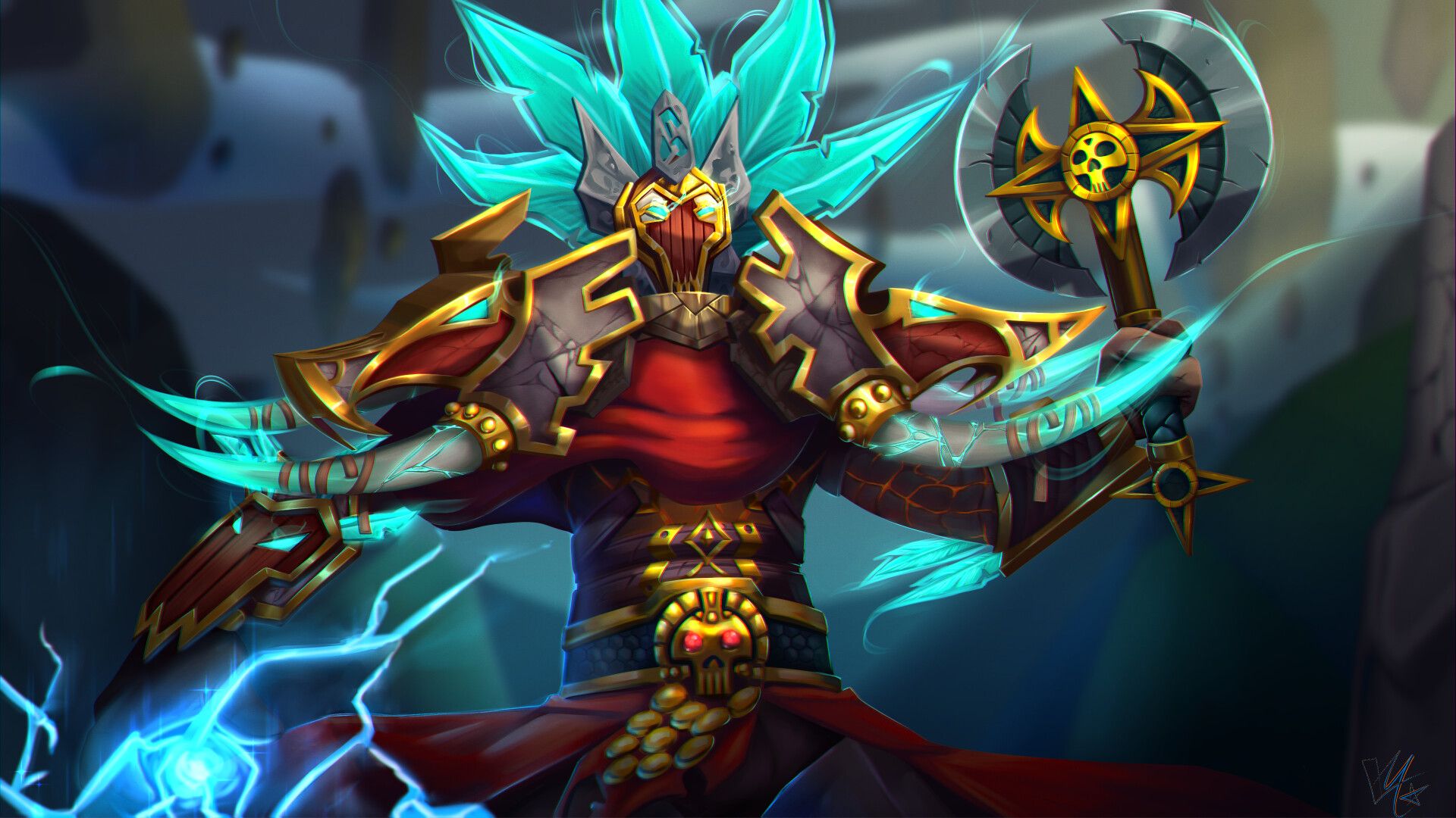 1920x1080 Zandalari Troll Shaman
