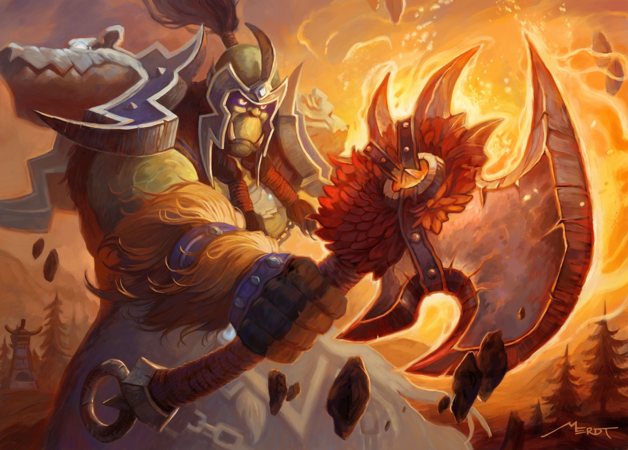 2000x1434 Free wow, art Full HD wallpaper for desktop and phone