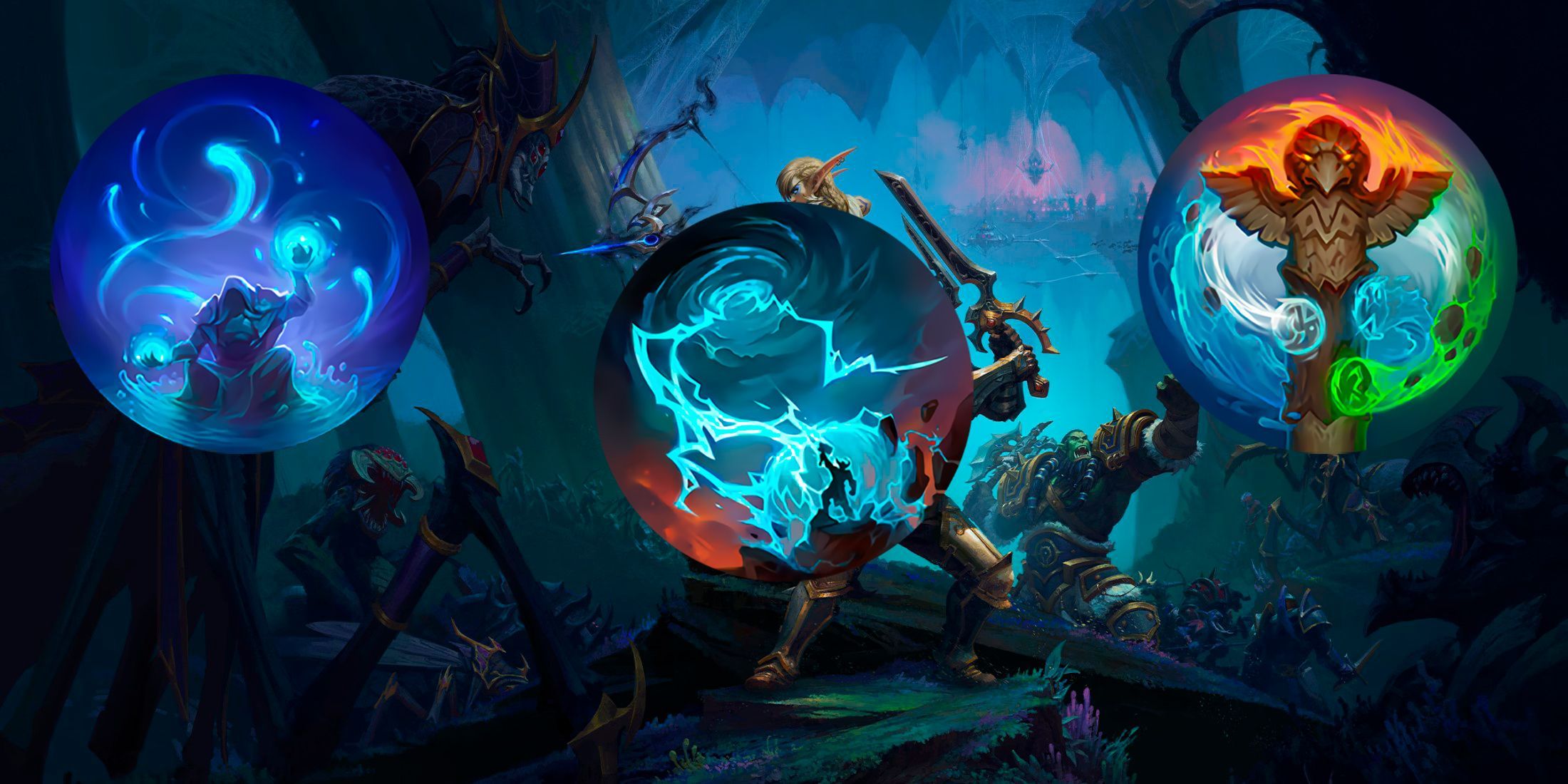 2200x1100 All Shaman Hero Talents In WoW: The War Within