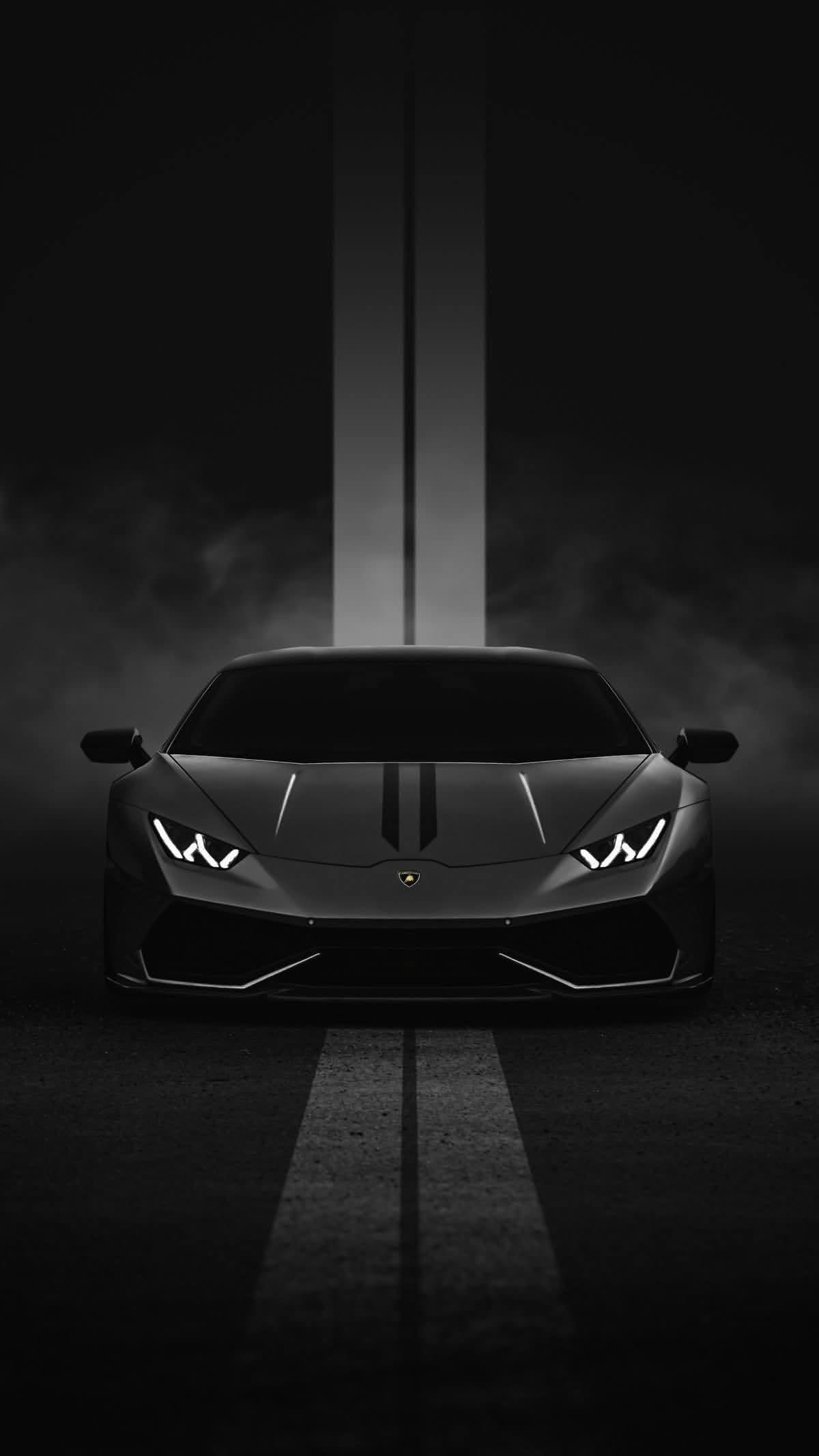 1200x2133 Black Car Wallpaper 4k