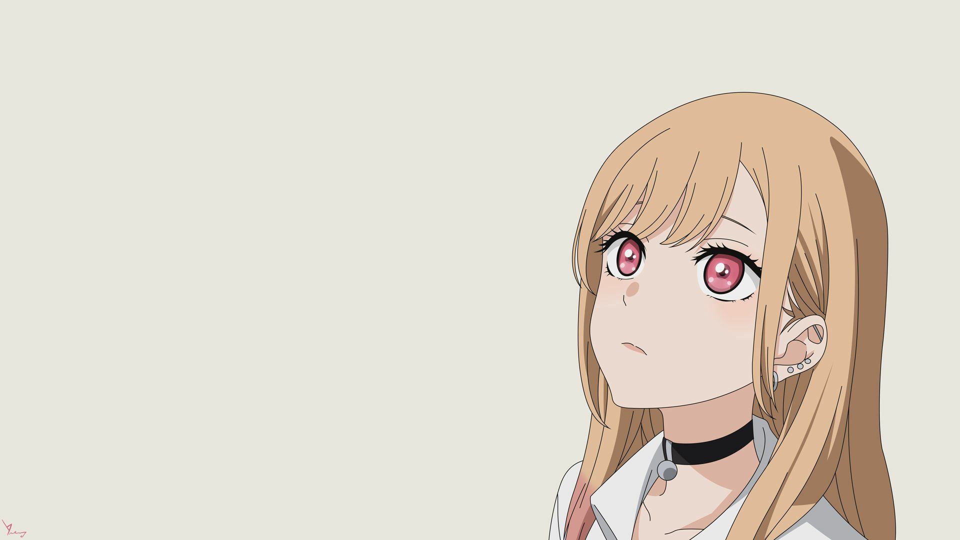 1920x1080 Marin Kitagawa HD Wallpaper. My Dress Up Darling Anime Art By Grievvyx1080
