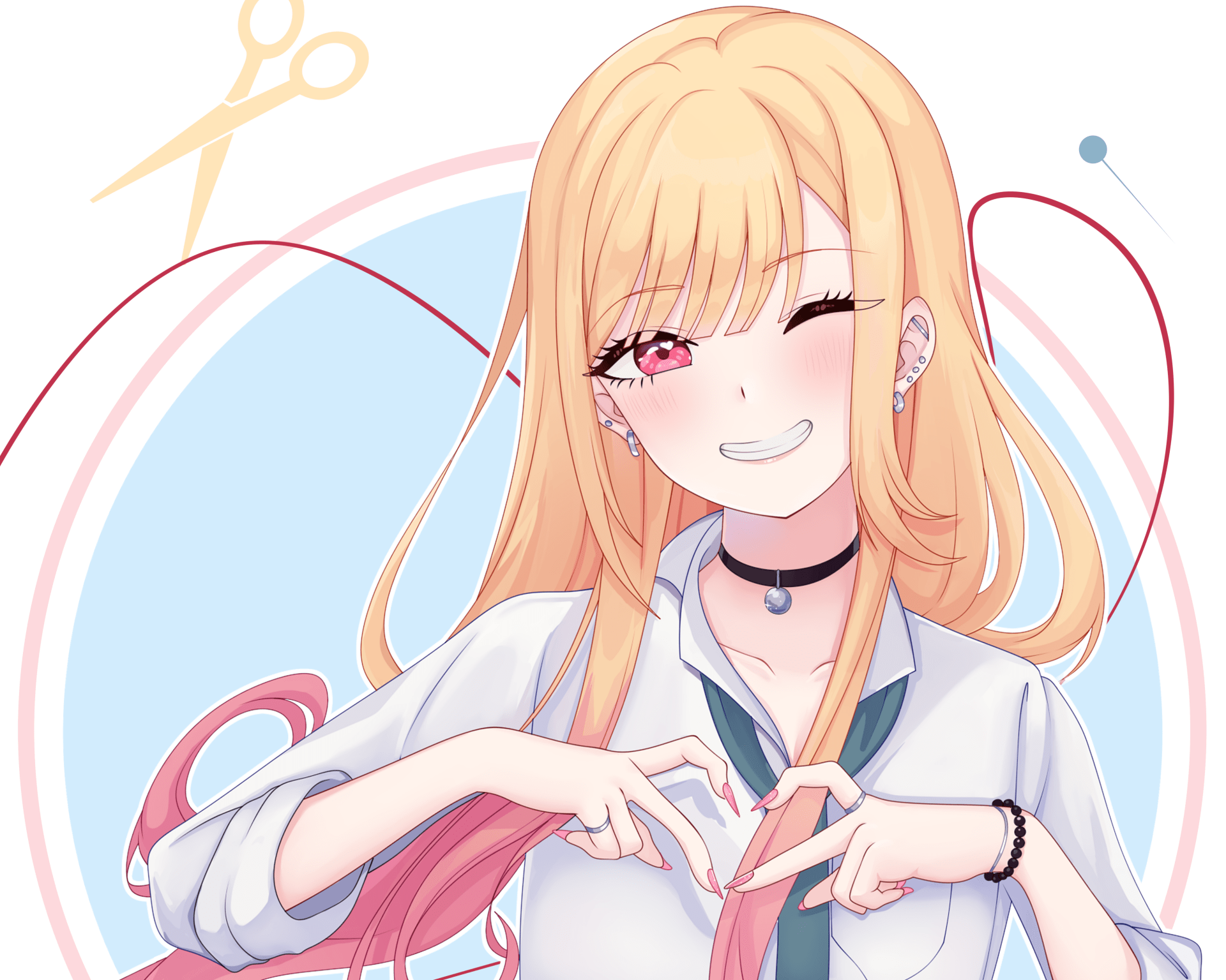 1920x1536 Download Marin Kitagawa Anime My Dress Up Darling HD Wallpaper By FeliXKohaix3037