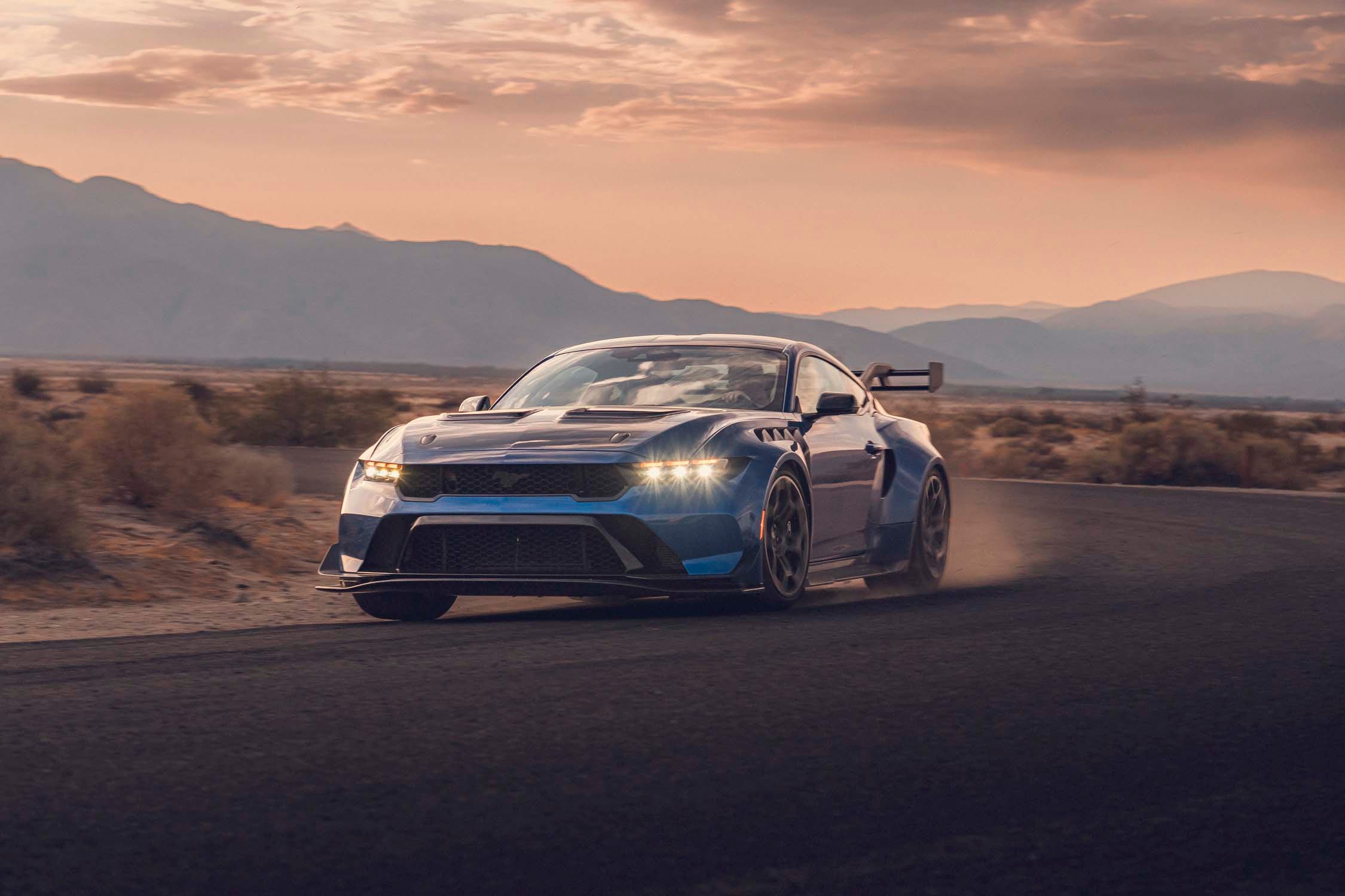 2250x1500 View Exterior Photo of the 2025 Ford Mustang GTD