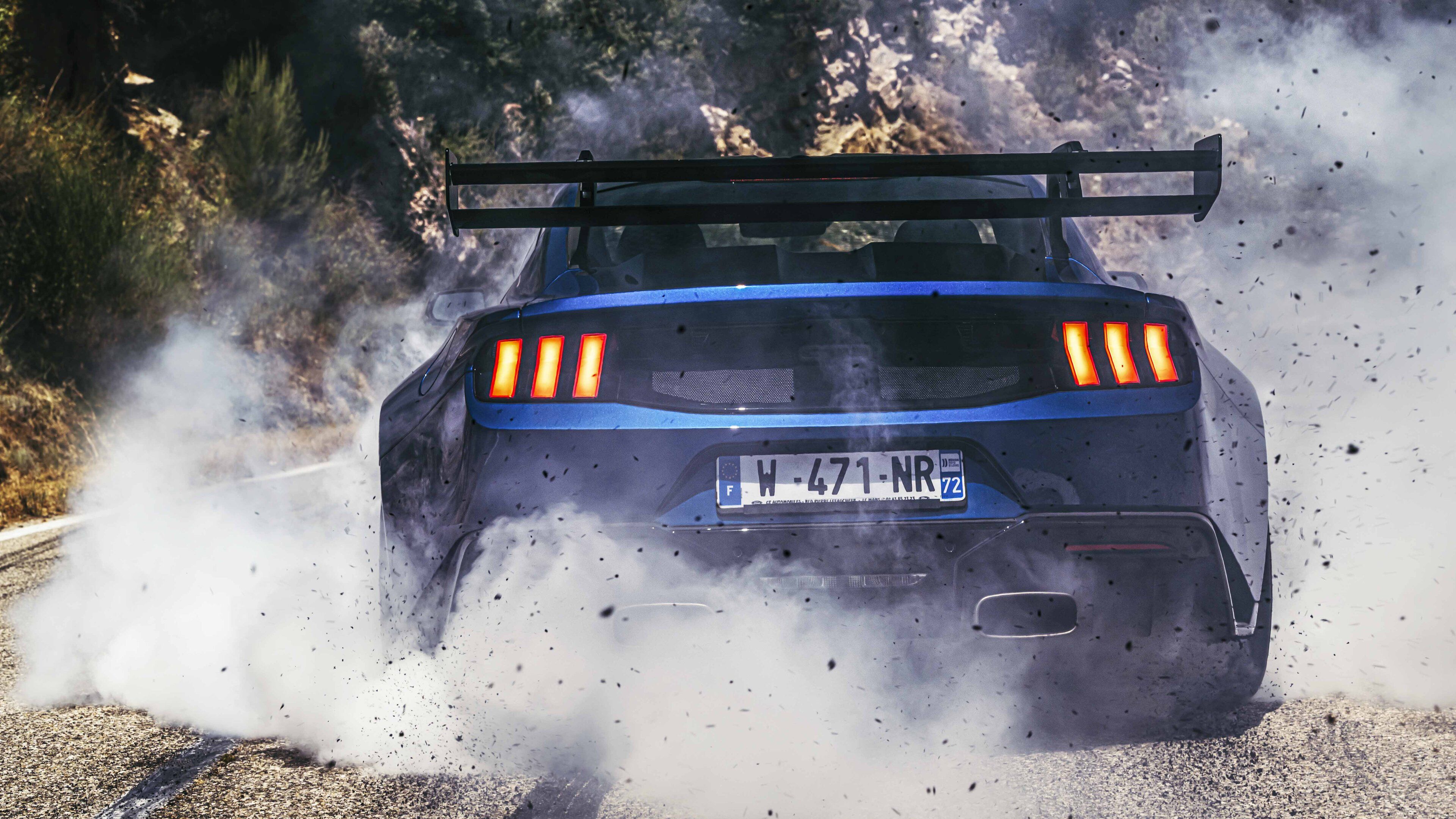 3840x2160 Flat out in the Ford Mustang GTD: unhinged V8 track special is 'a riot to drive'