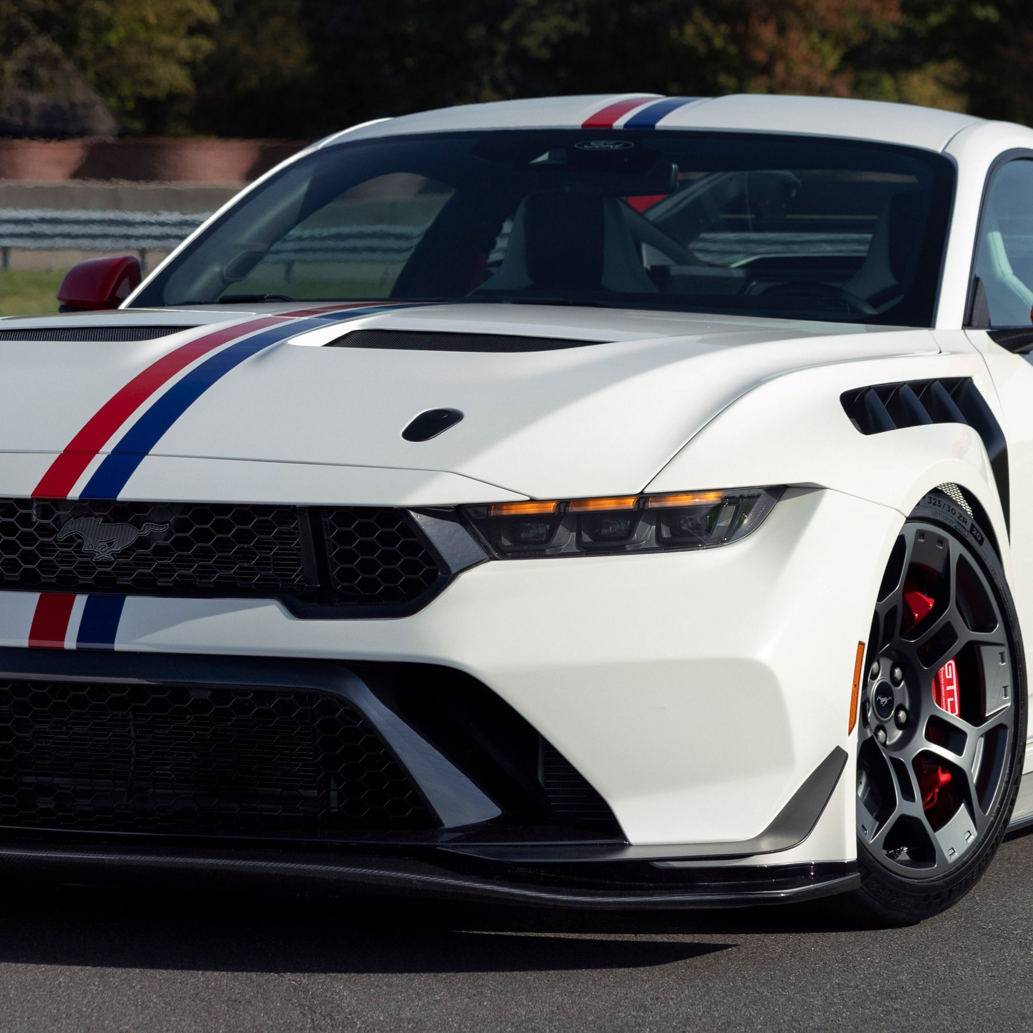 2048x2048 Ford Mustang GTD Wallpaper 4K, Spirit of America, 2025
