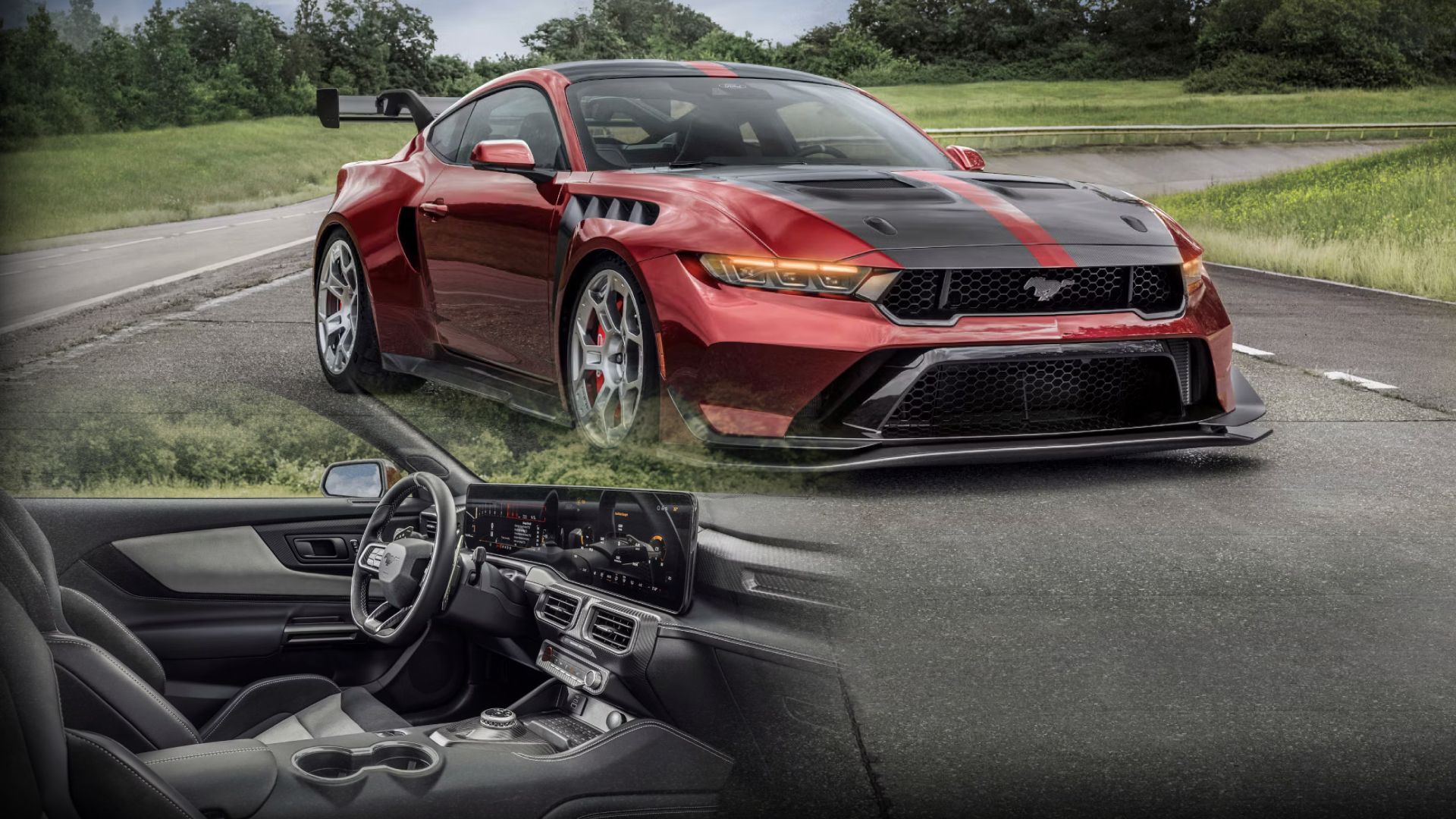 1920x1080 Ford Mustang GTD Carbon Series Revealed With Supercar Interior