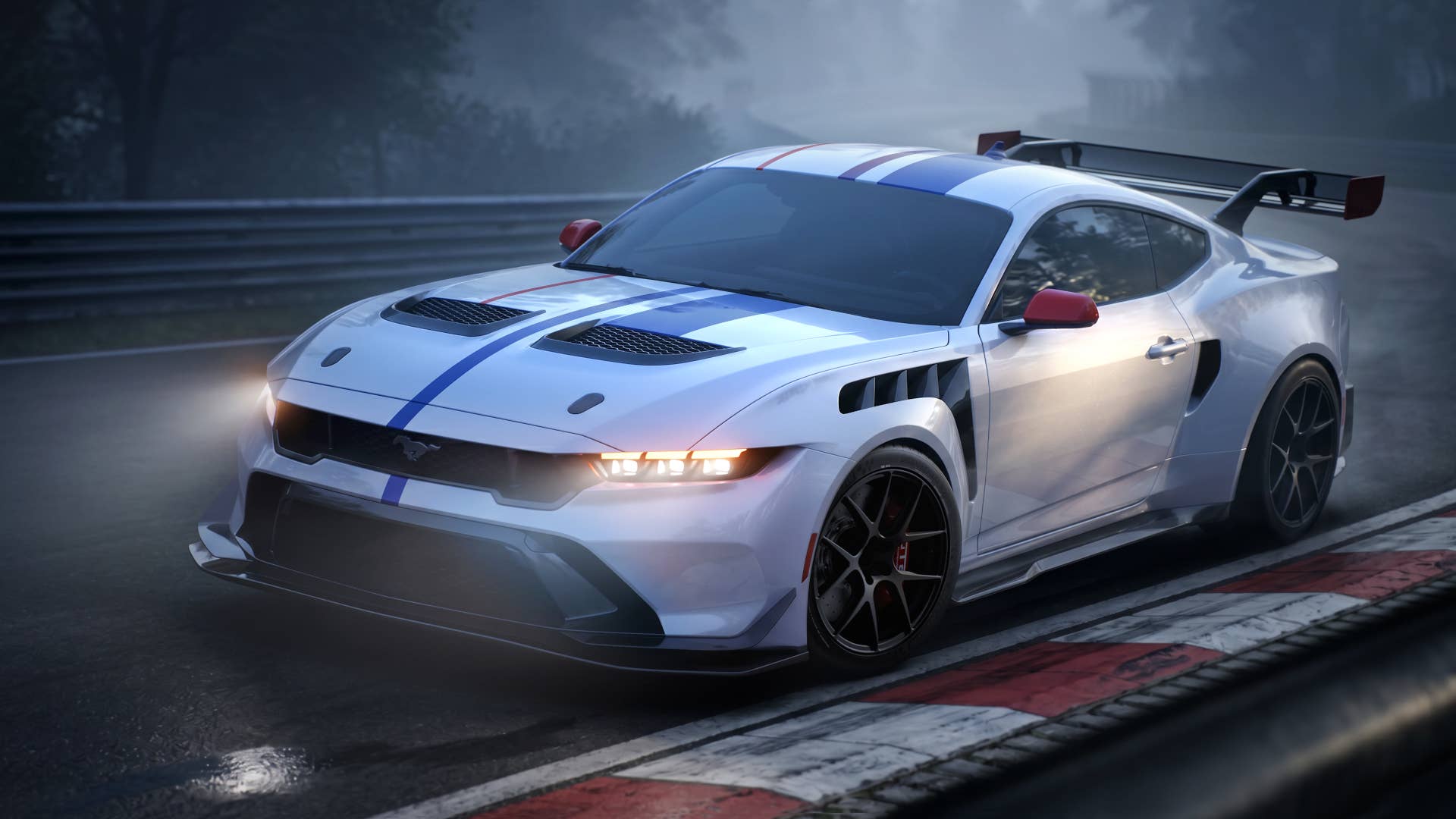 1920x1080 Ford Gives The Mustang GTD Its Most Patriotic Look Yet For America's 250th Birthday