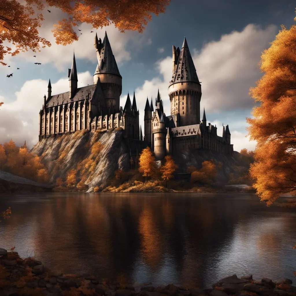 1024x1024 Harry Potter Autumn Hogwarts