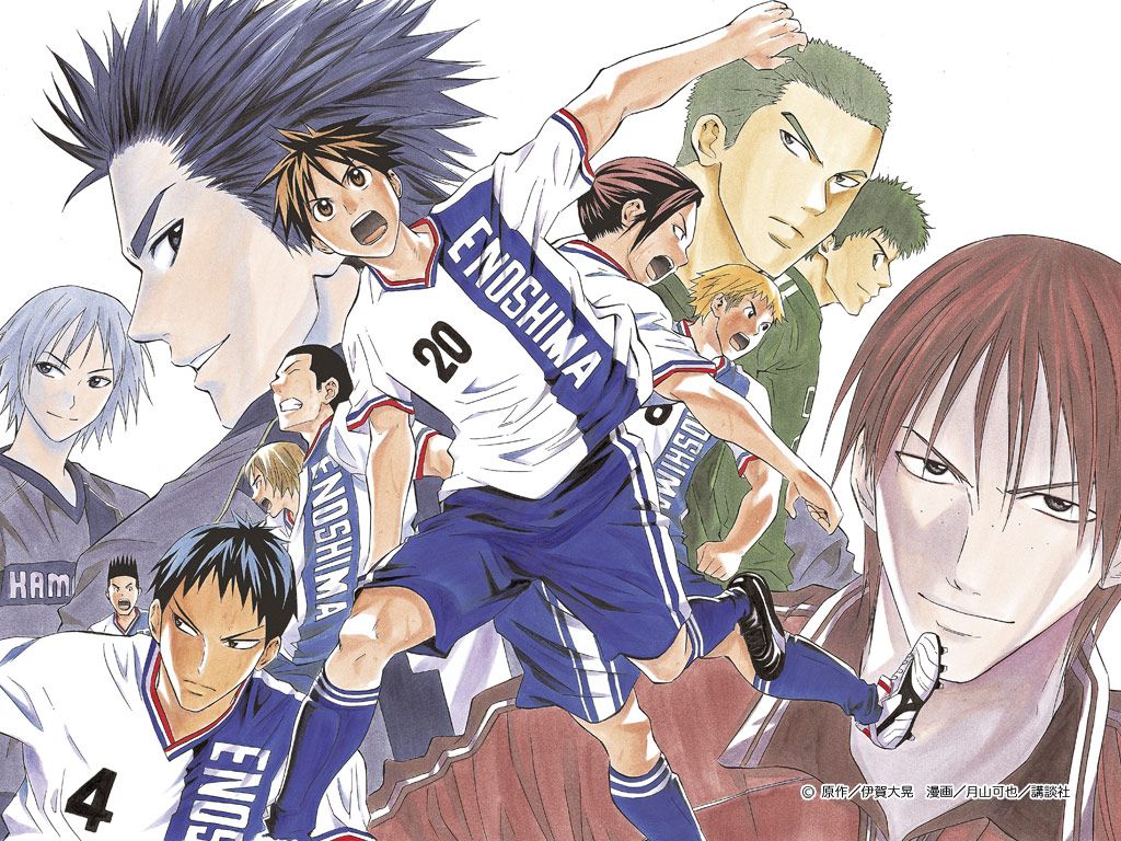 1024x768 Area no Kishi (The Knight In The Area) Wallpaper by Tsukiyama Kaya Anime Image Board