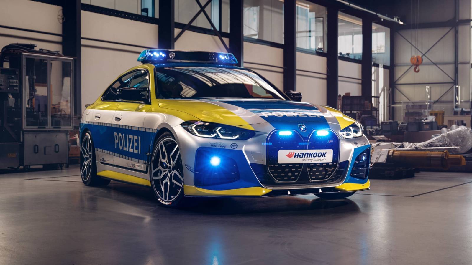 1600x900 German Police To Ride In A 400 HP BMW I4 M50 Tweaked By AC Schnitzer
