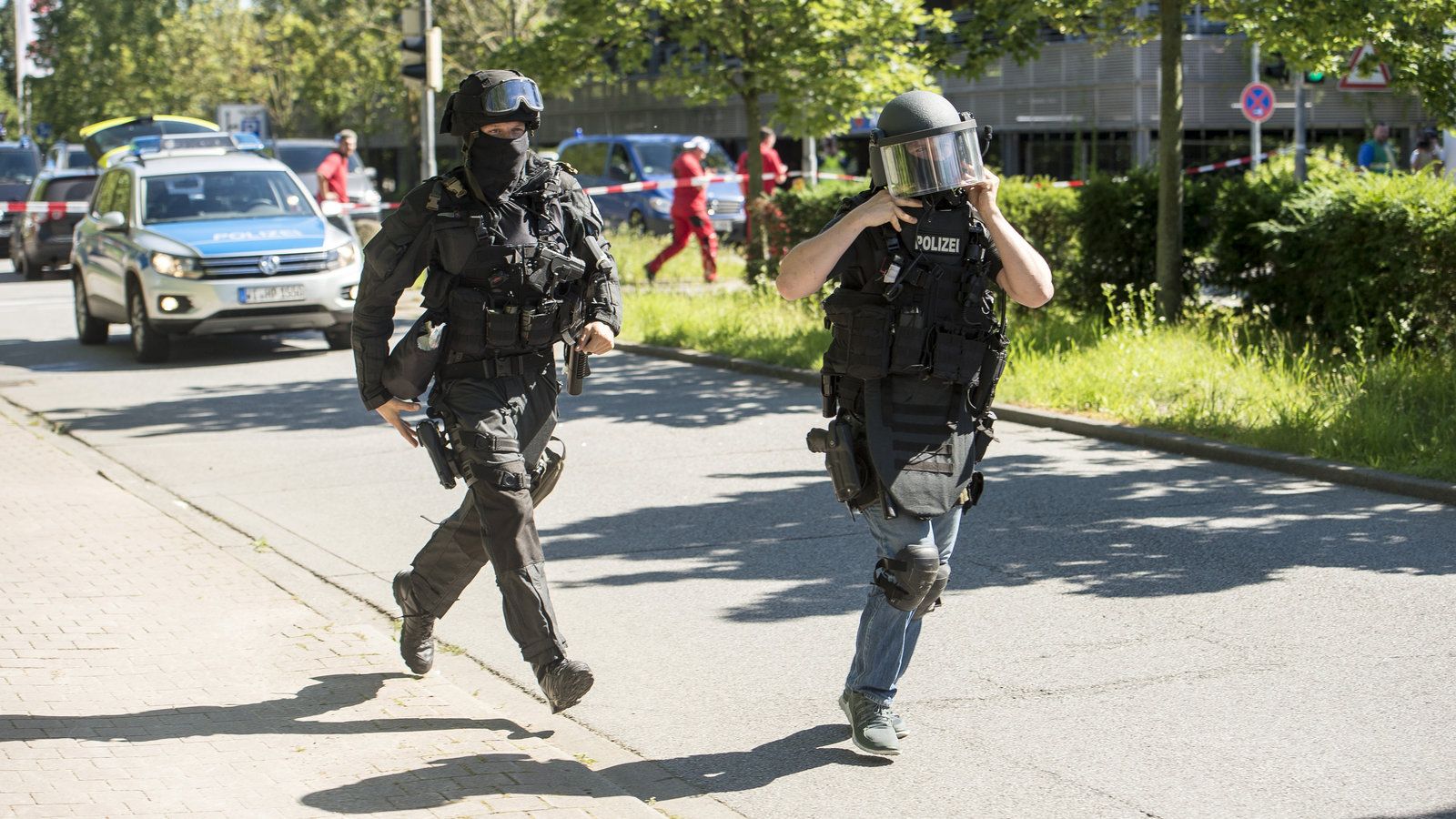 1600x900 German Police Discuss Theater Assailant