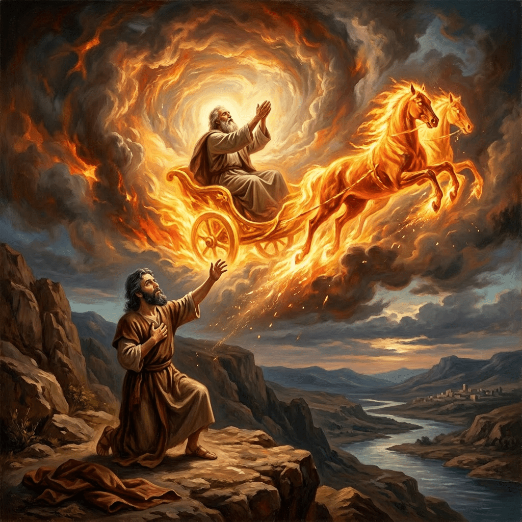 1024x1024 The Story of Elijah and the Chariot of Fire! 2 Kings Sunday School Lesson. PDF Sunday School Works!