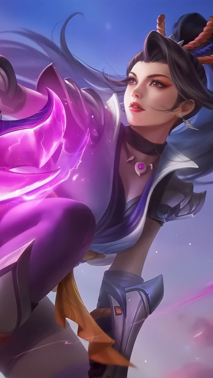 736x1308 Hanabi Basic Skin [ Resplendent Iris ]