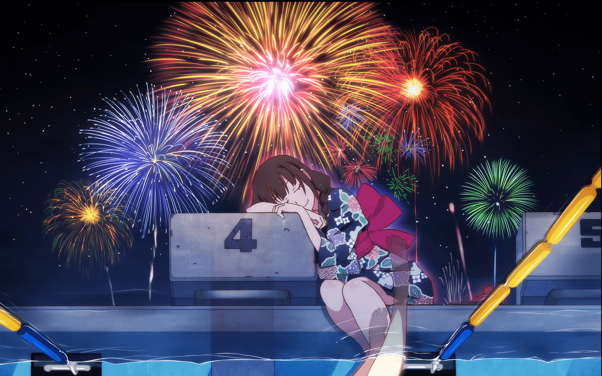 1920x1200 Anime Uchiage Hanabi Fireworks HD Wallpaperx1200