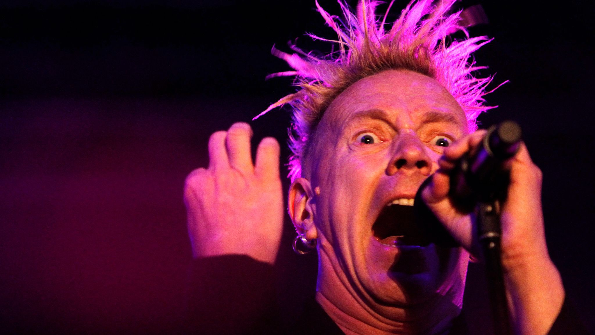 2048x1152 Eurovision: Former Sex Pistols' frontman John Lydon fails to win place representing Ireland. Ents & Arts News