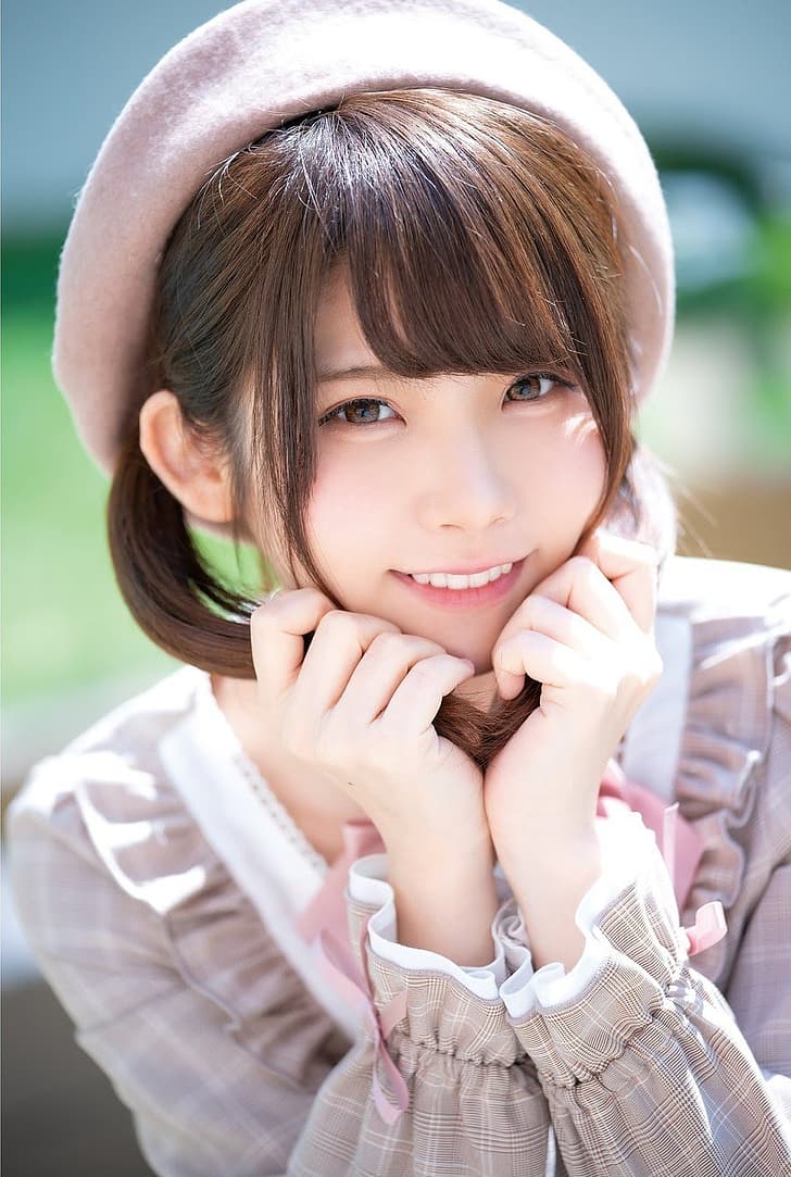 728x1083 Enako, Japanese women, women, skirt, HD wallpaper