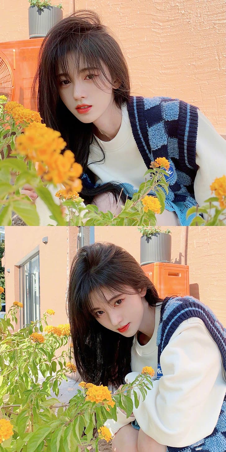 728x1456 Ju Jingyi, singer, women, Asian, Idol, HD wallpaper