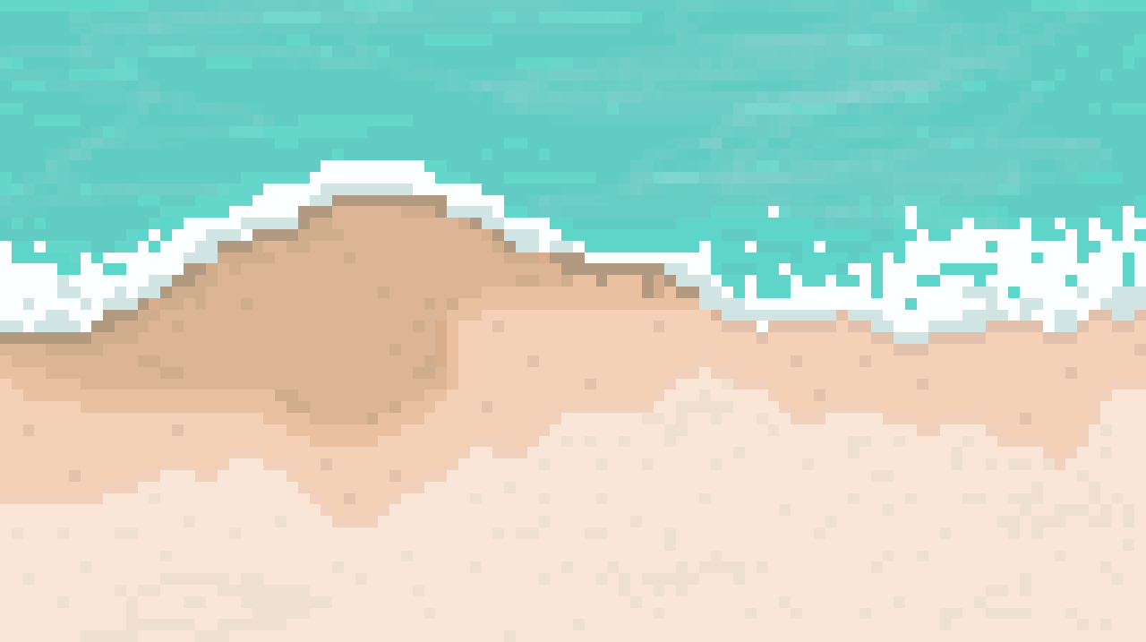 1280x717 Parallax and Linear Pixel Art Background Image