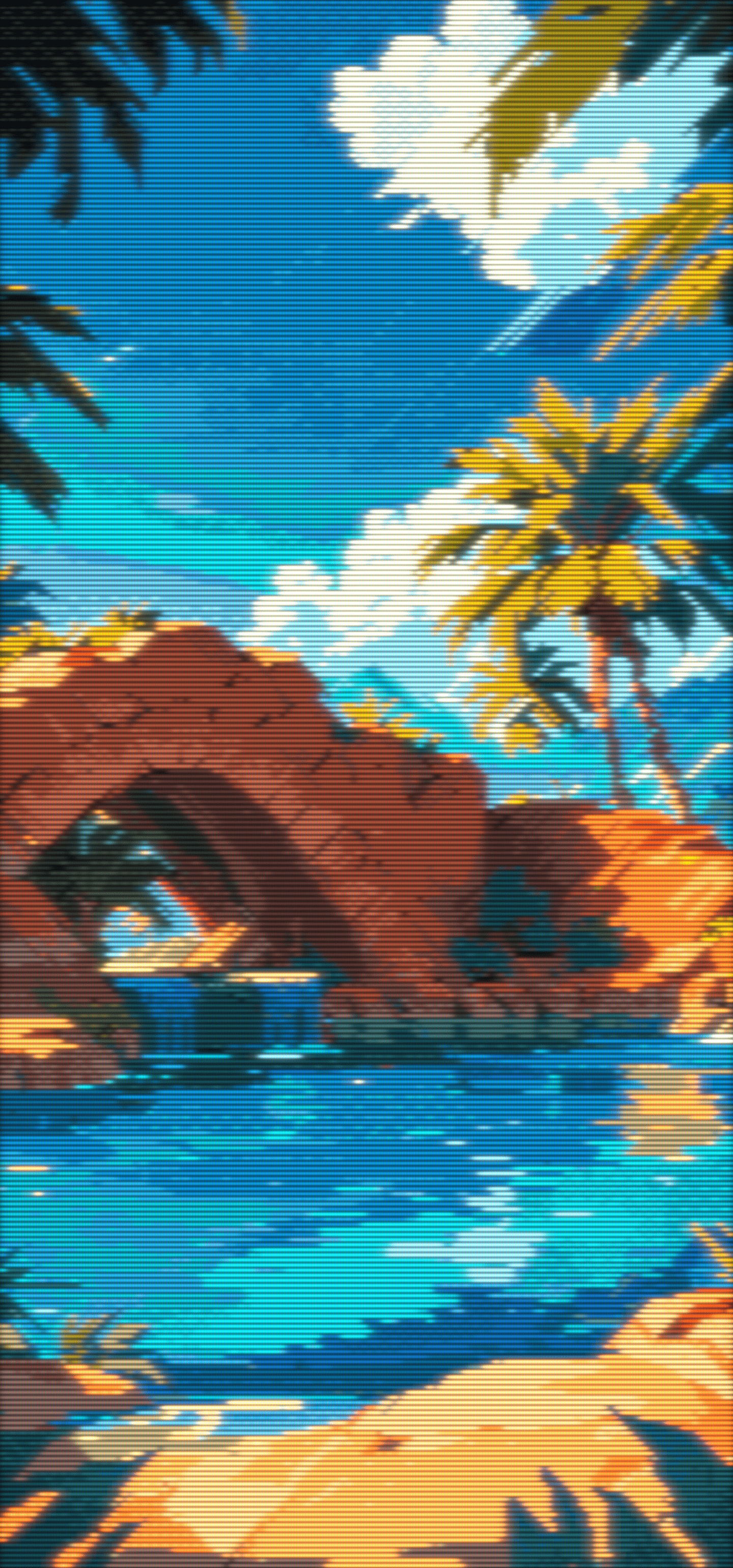 1440x3080 lashman: Another #PixelArt daily done!