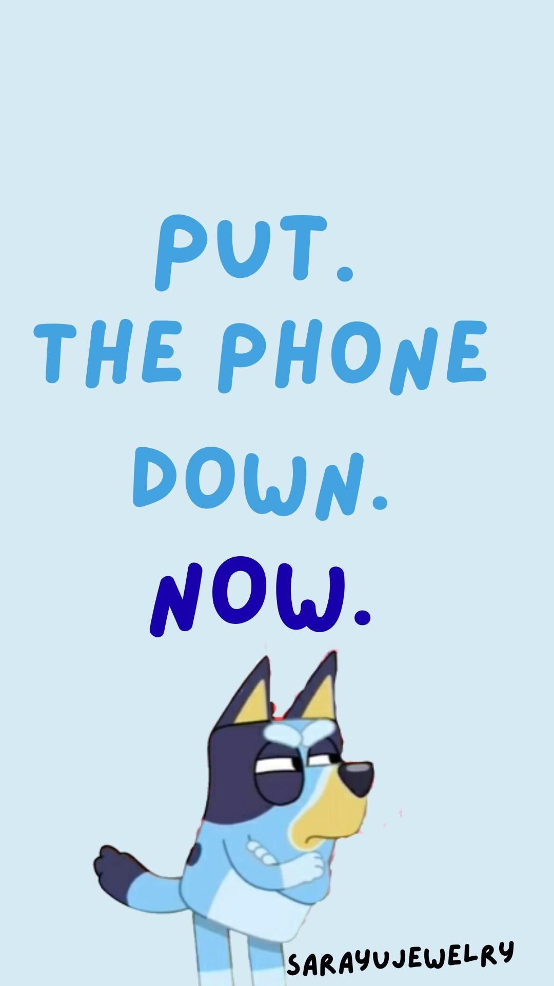 1080x1920 Bluey Phone Wallpaper Cute and Funny