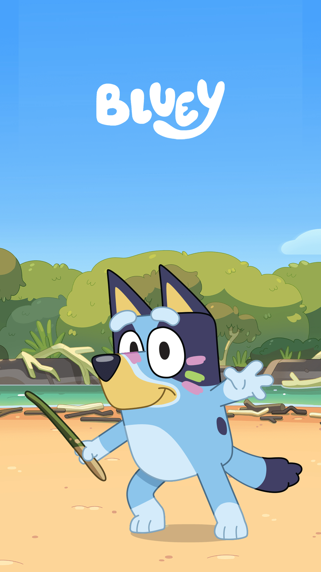 1080x1920 Bluey Season 3 Phone Wallpaper Official Website