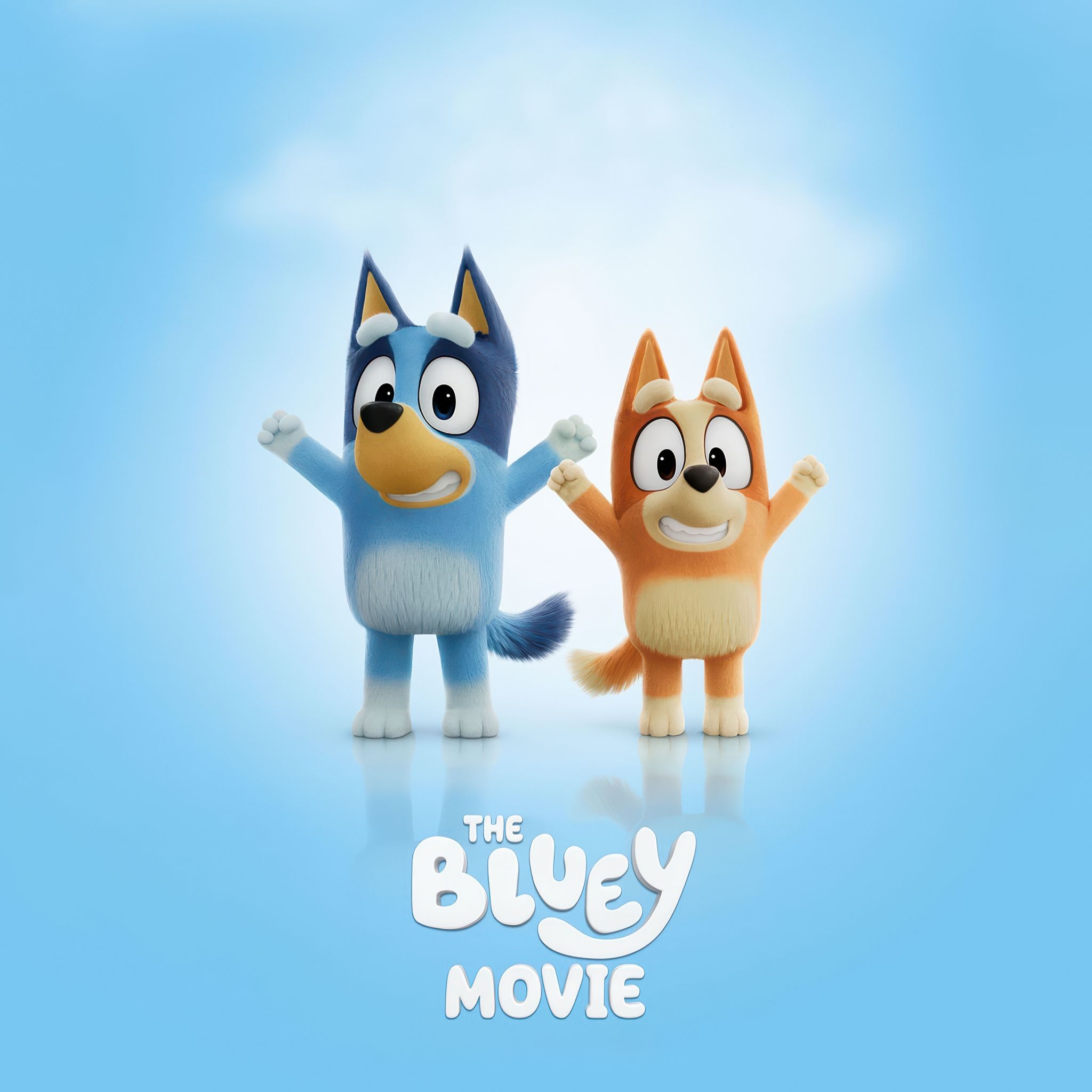 2048x2048 Bluey and Bingo Wallpaper 4K, The Bluey Movie, 5K, 2027 Movies
