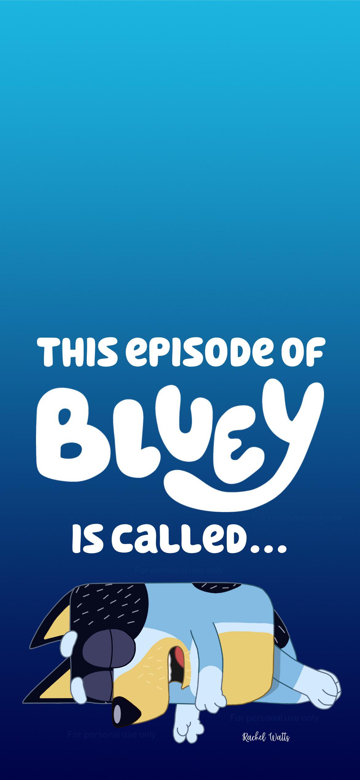 1170x2532 Enjoy some Bluey wallpaper I designed!