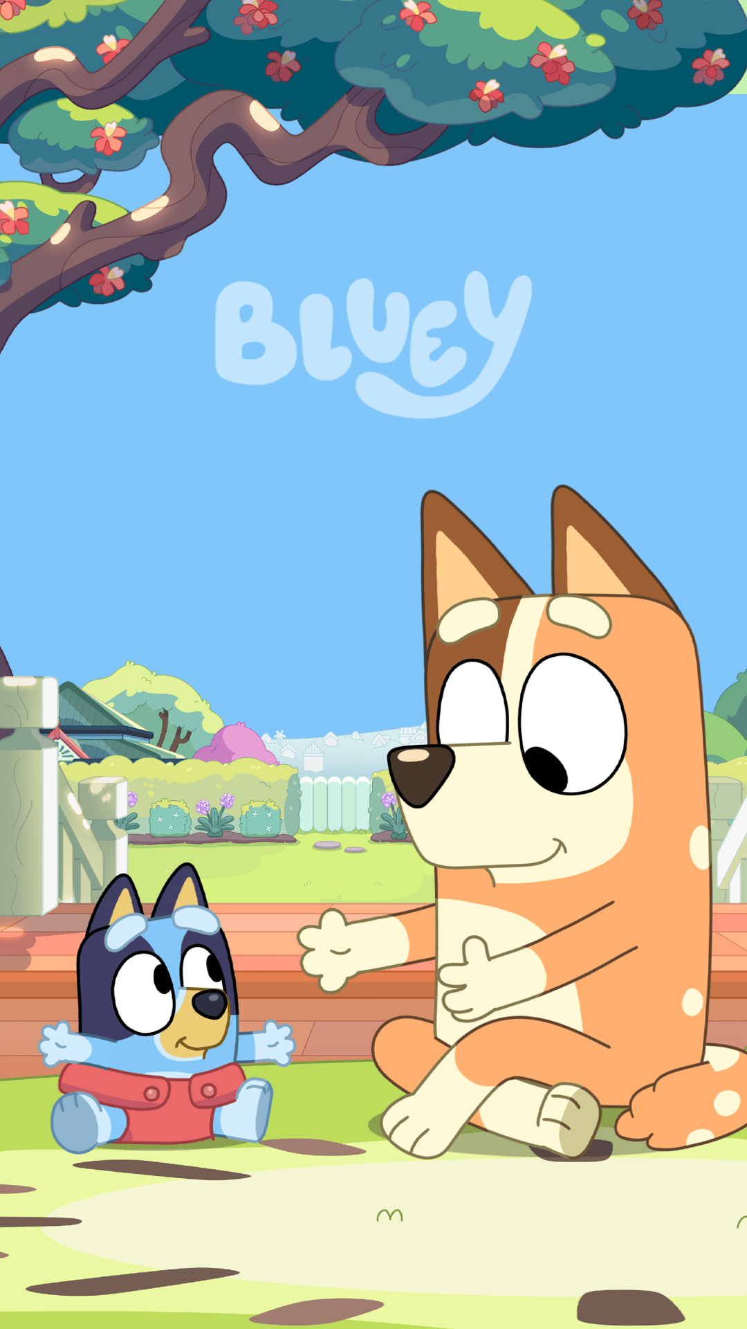 1080x1920 Baby Bluey Wallpaper Official Website
