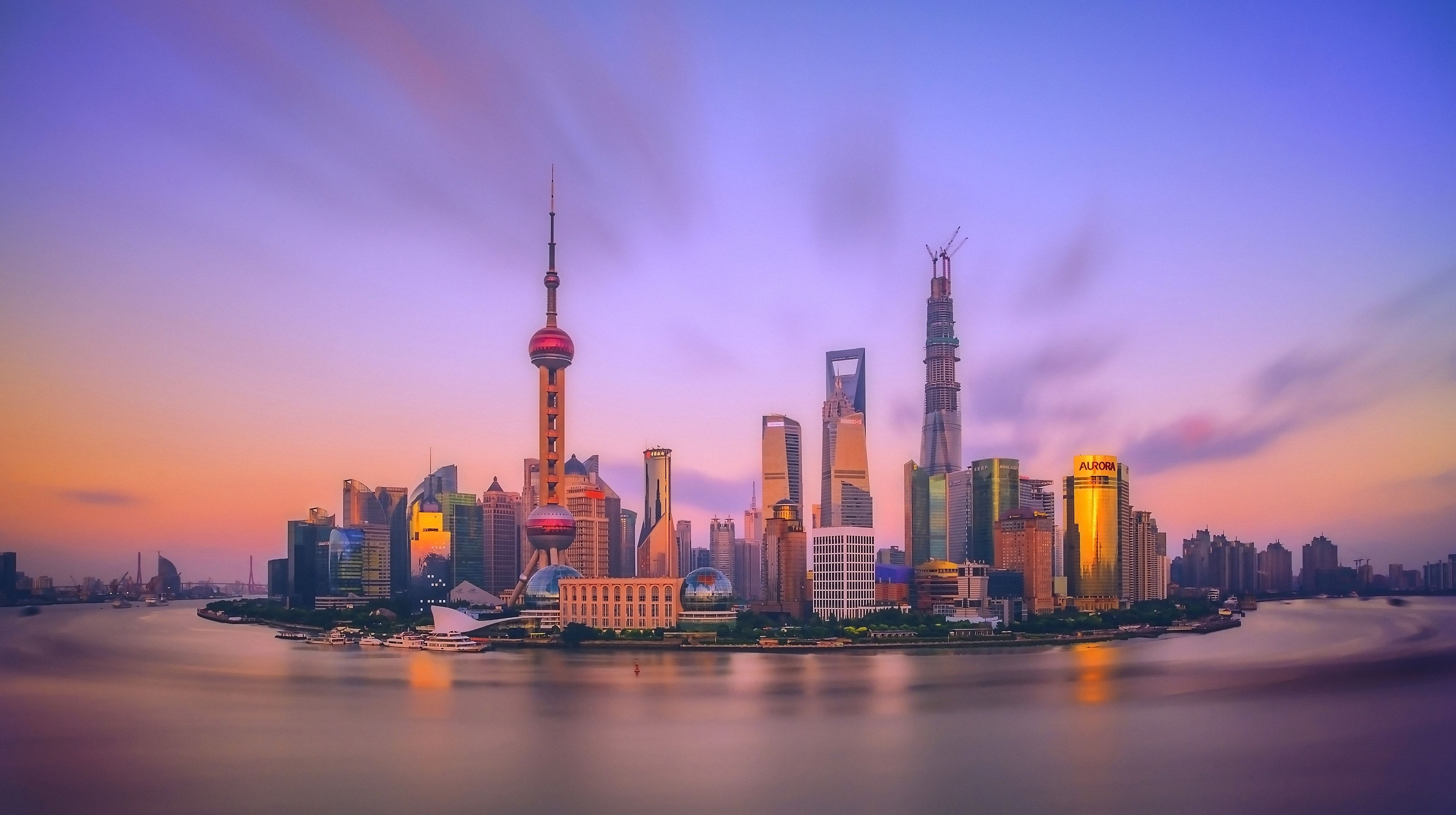 4107x2301 Wallpaper City Skyline During Day Time, Background Free Image