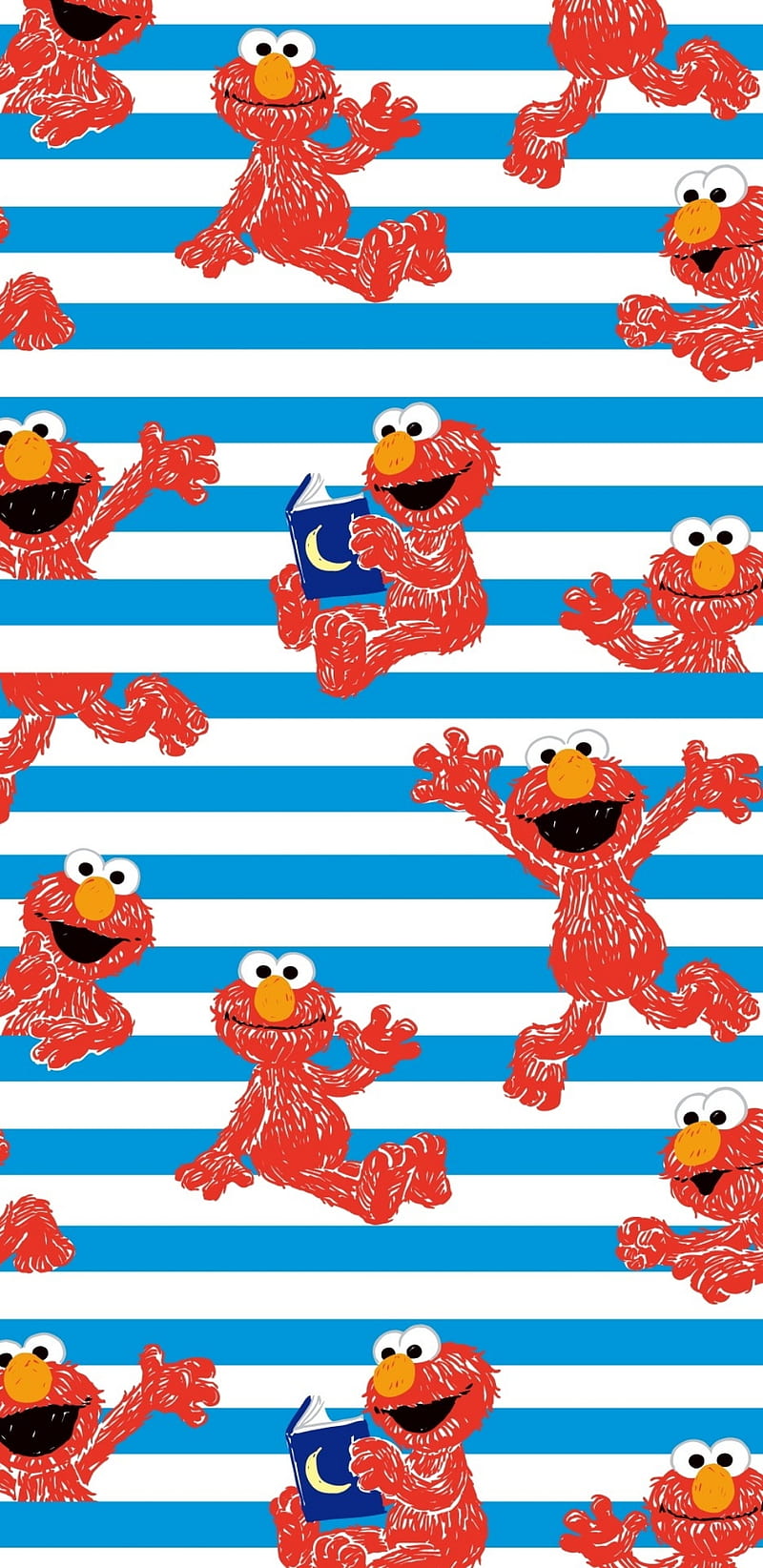 800x1644 Elmo, cute red, kids, sesame street, HD phone wallpaper