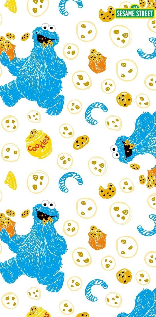 630x1280 Elmo and cookie monster background. Cute sesame street wallpaper, Elmo and cookie monster wallpaper, Elmo and cookie monster matching