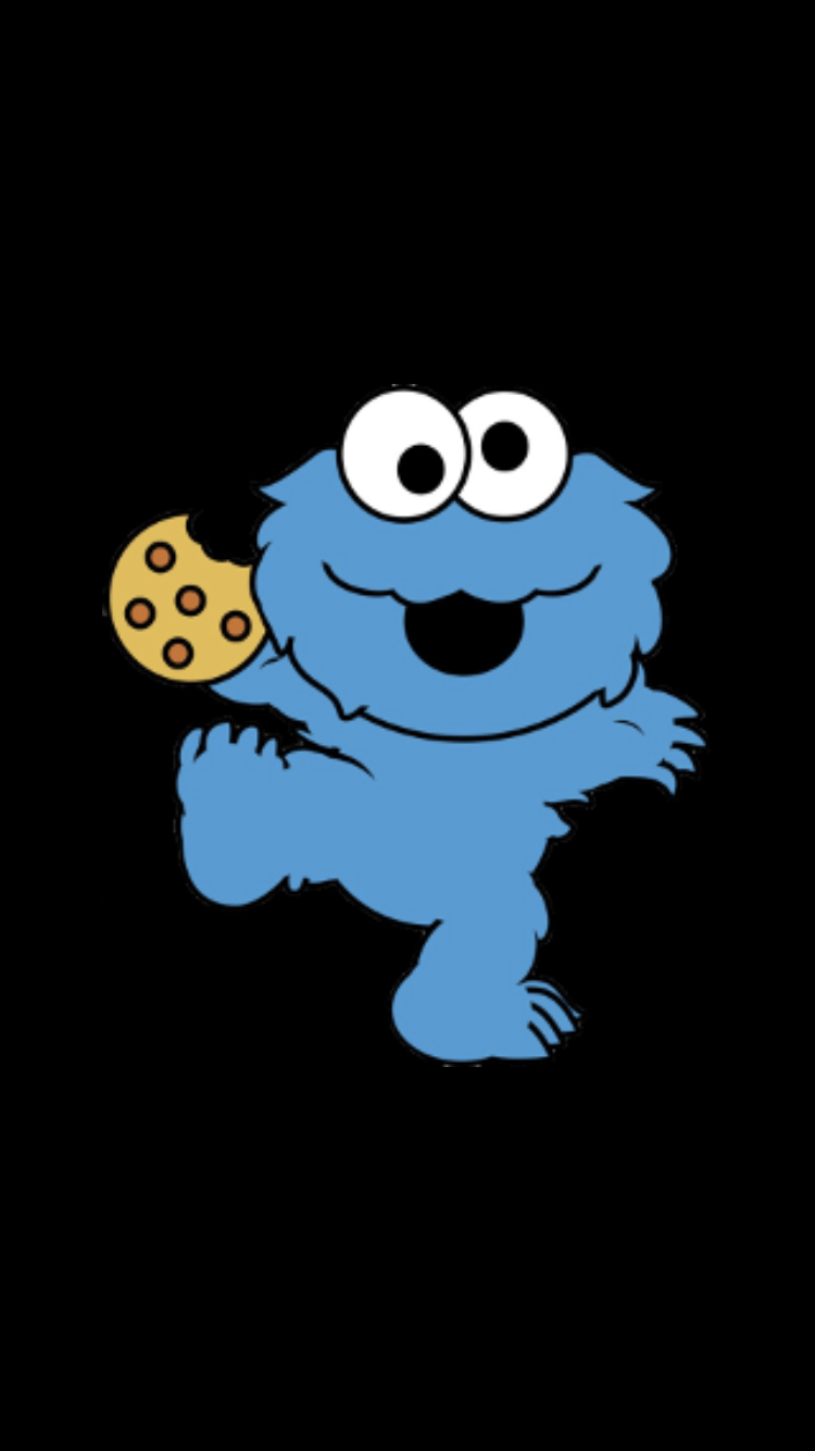 750x1334 Cookie Monster iPhone Wallpaper