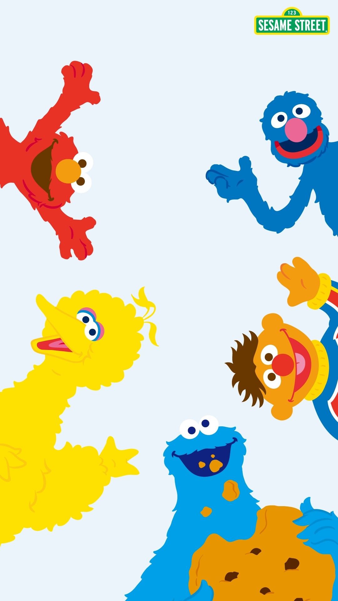 1080x1920 Sesame Street Elmo Wallpaper