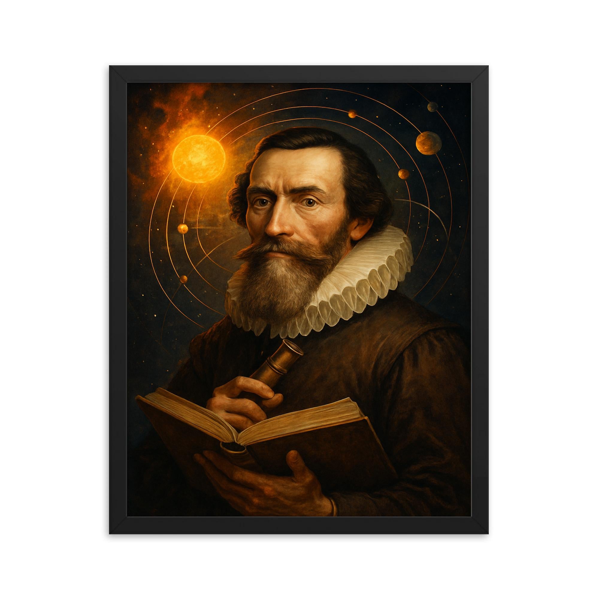 2000x2000 Johannes Kepler Framed Print