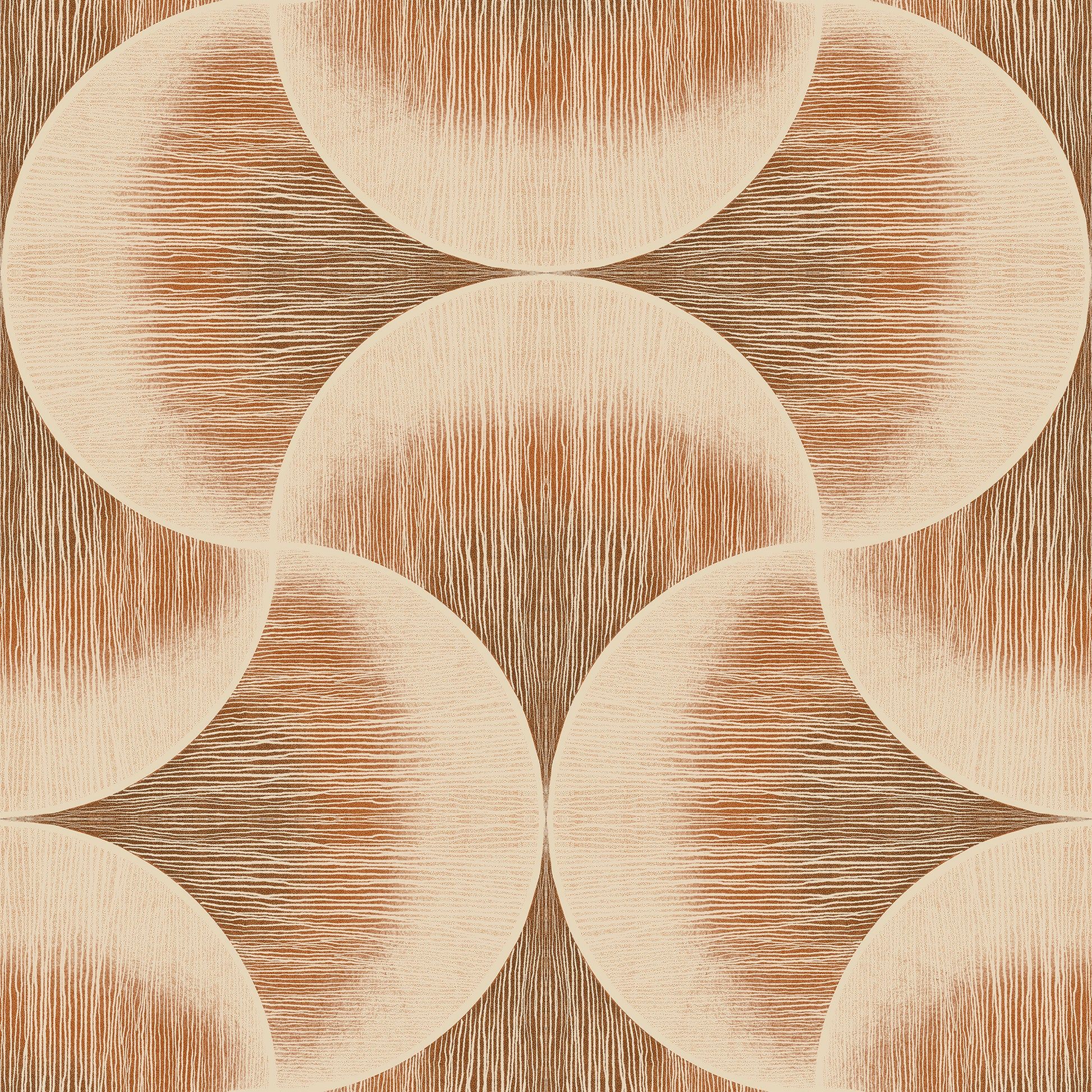 1946x1946 Groovy Warm Textured Art Deco Peel and Stick Wallpaper Deco, Line Art