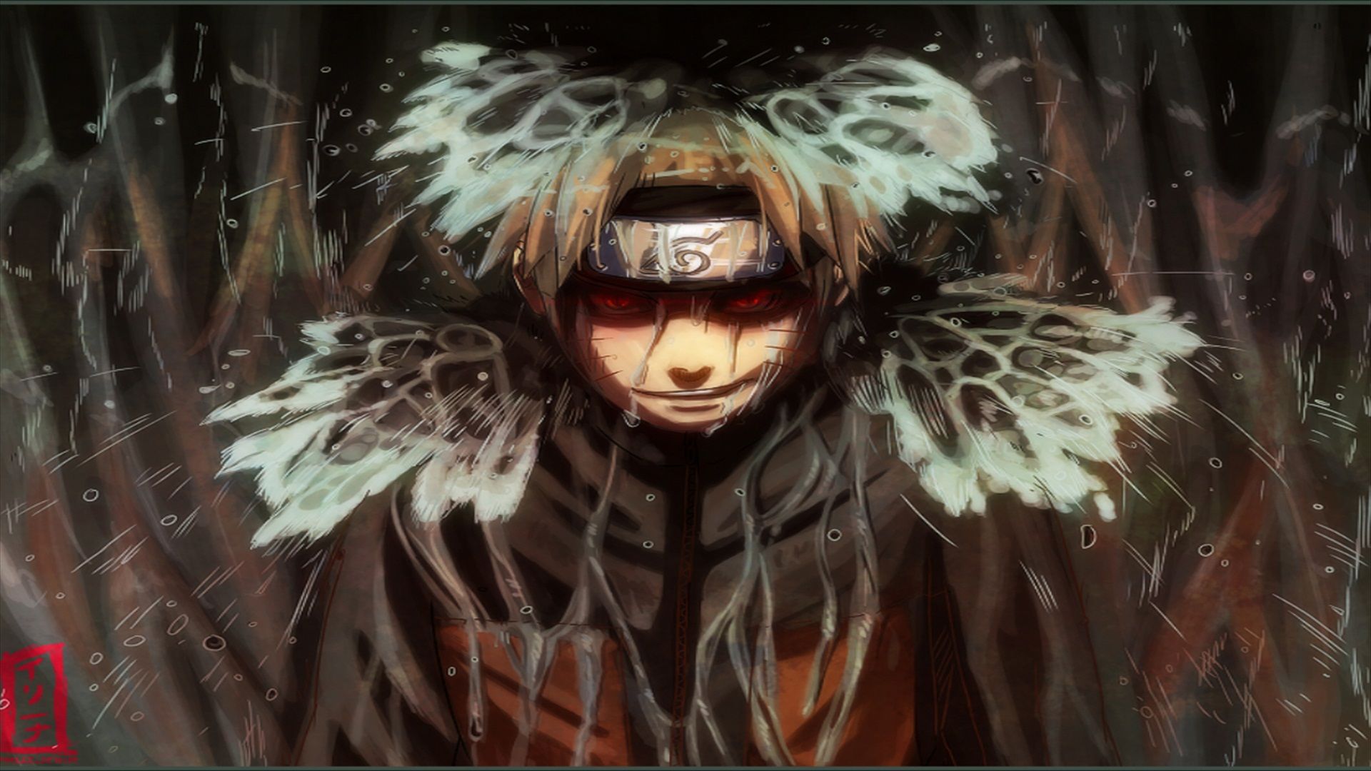 1920x1080 HD Wallpaper: Naruto Uzumaki in Dark Reflectionx1080
