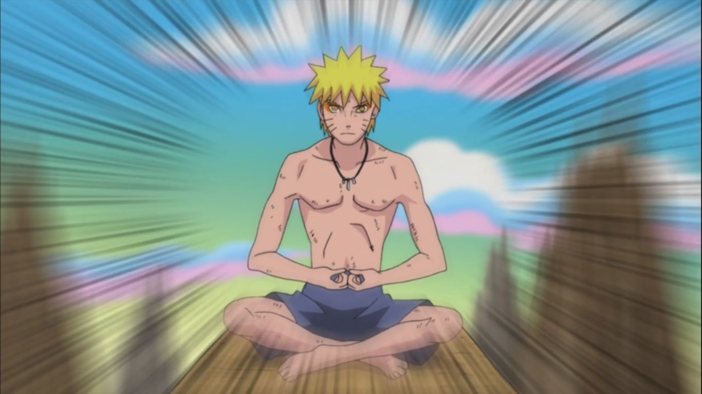 1366x768 Naruto Training Wallpaper